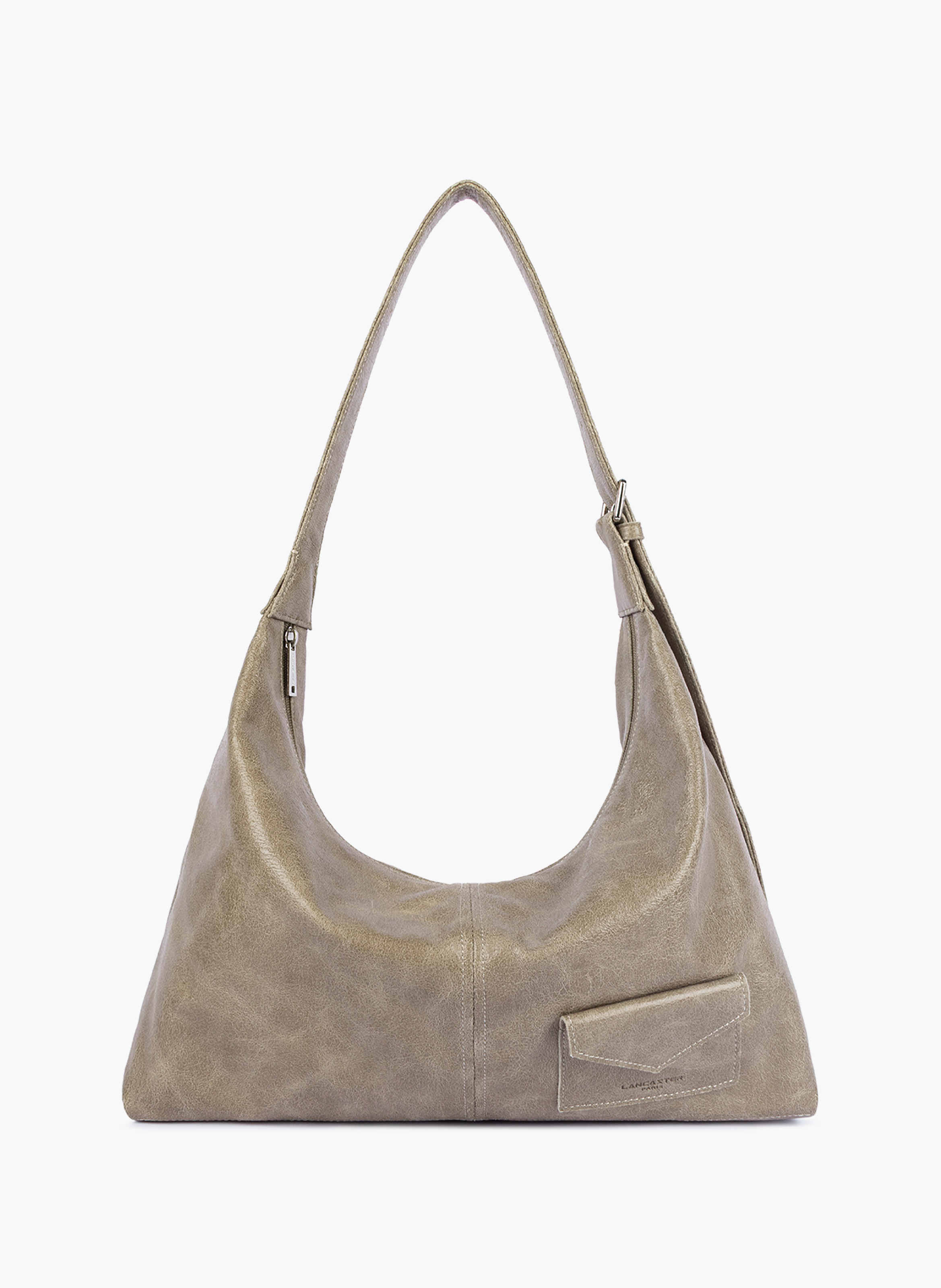 Grand sac hobo - rétro kba LANCASTER Gris