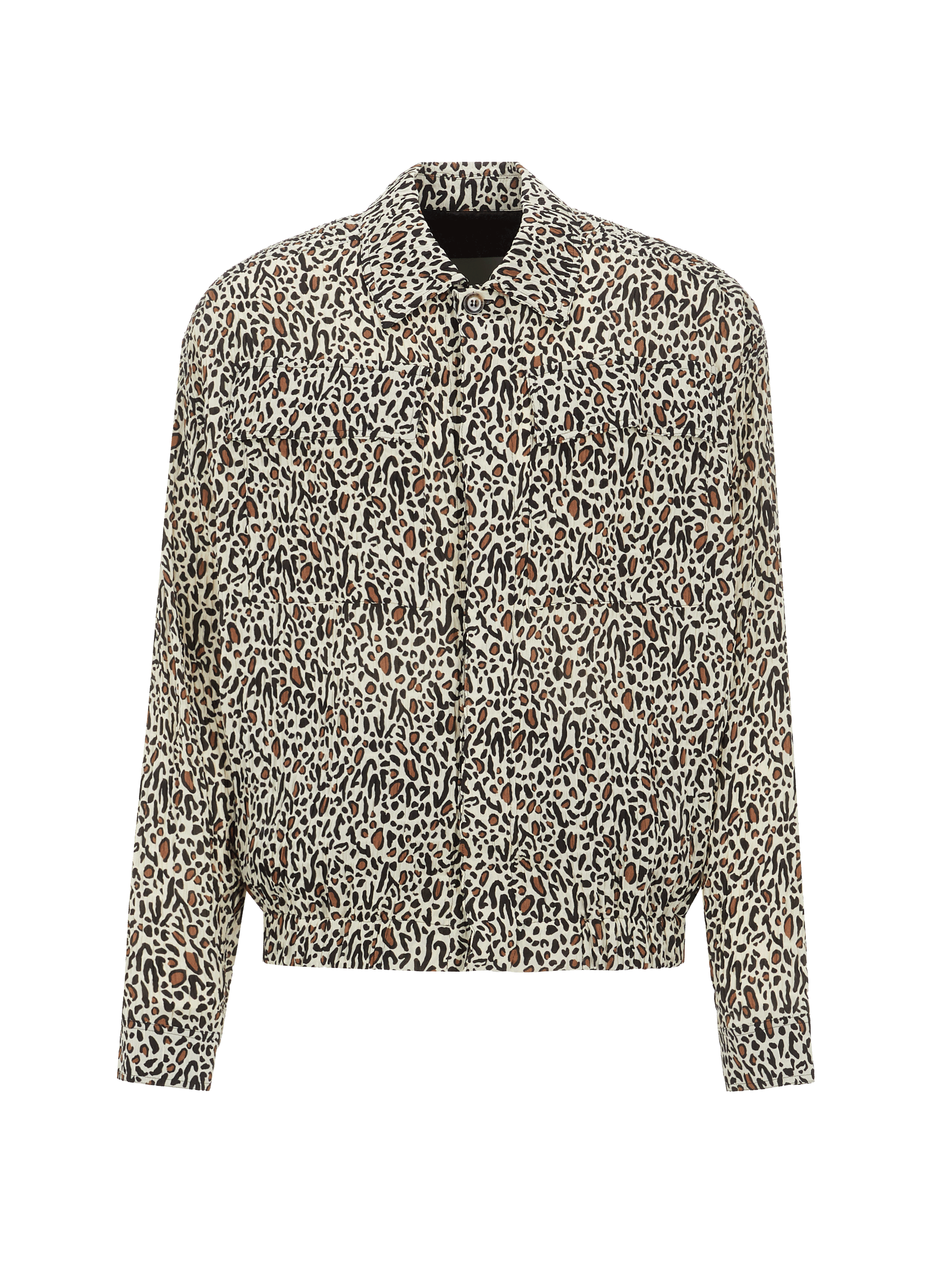 Veste Beno à imprimé plissée