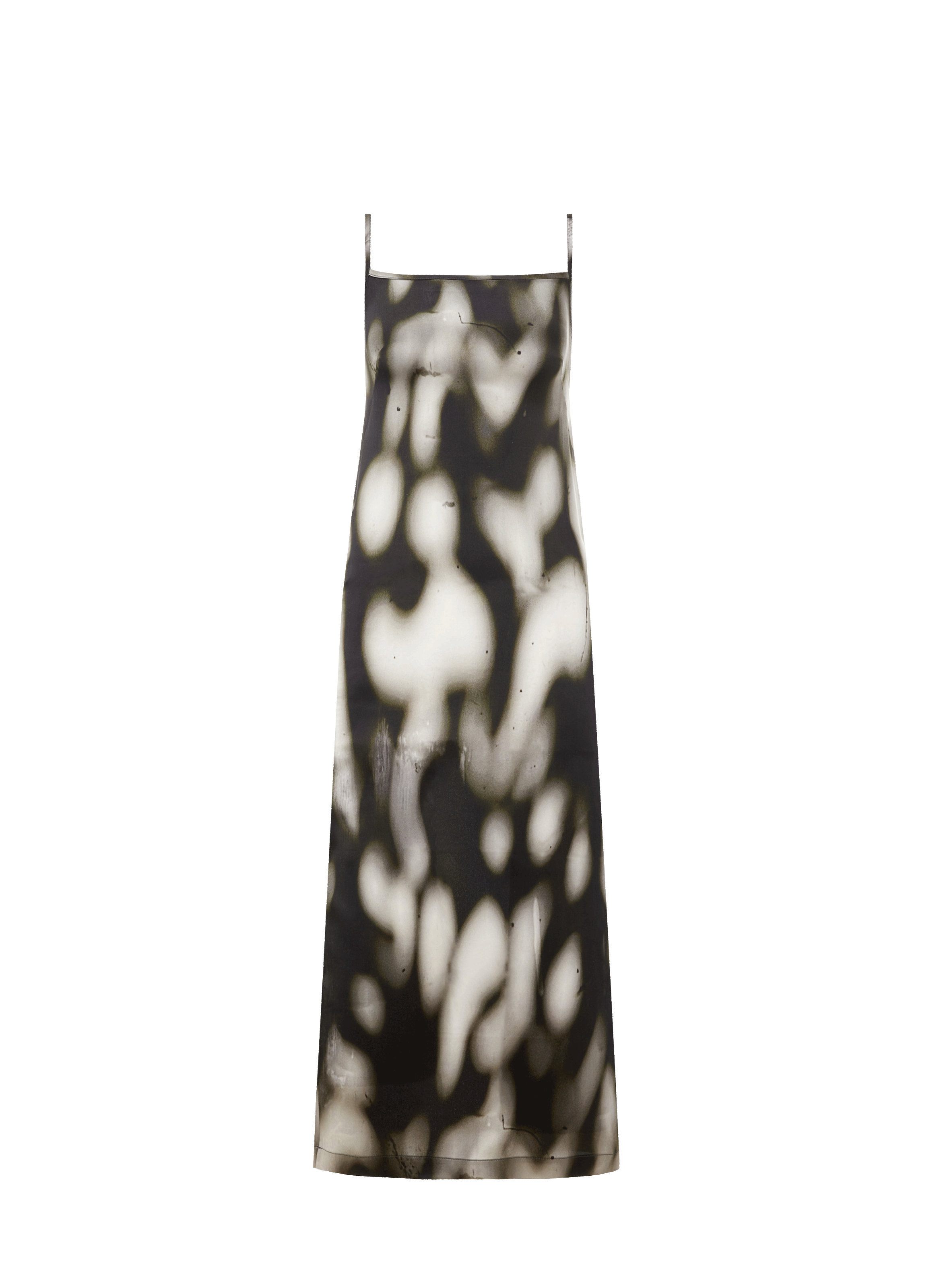 Robe midi Shadow à imprimé en soie