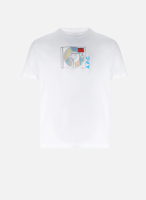 T-shirt imprimé en coton WhiteA.P.C. 