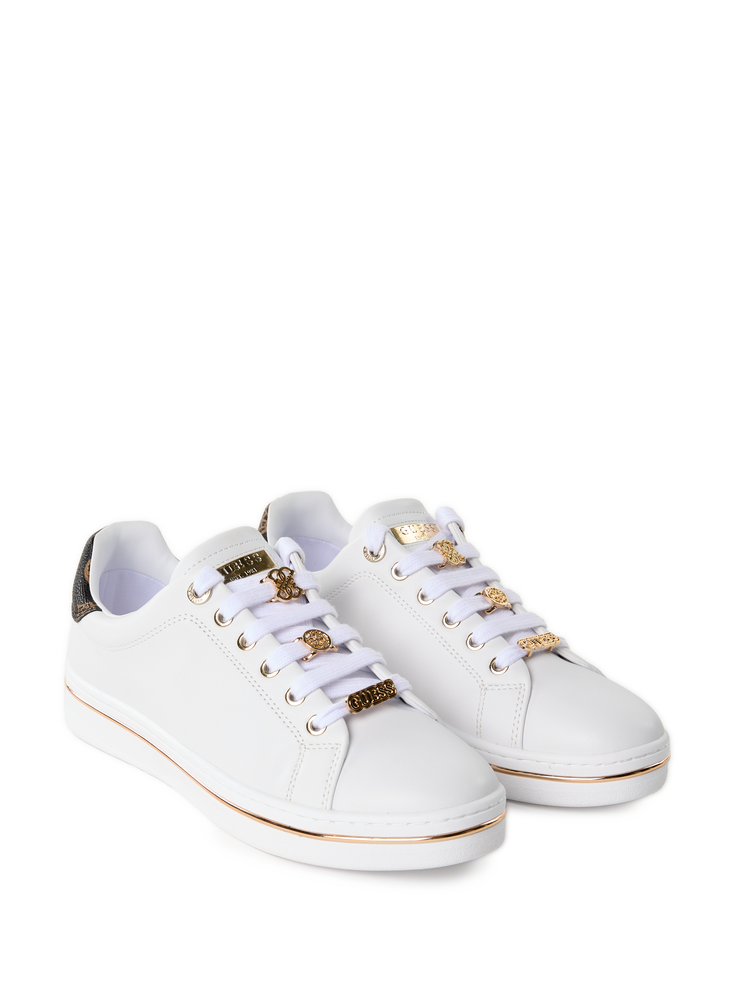 Baskets Stasey GUESS Blanc