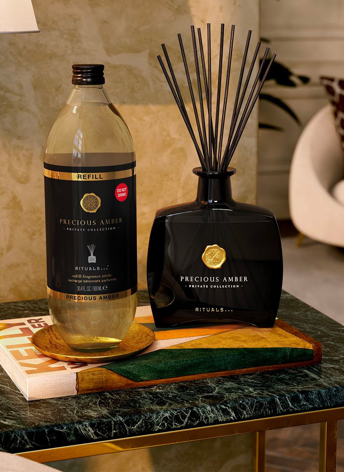 Precious Amber - Recharge bâtonnets parfumés RITUALS No color