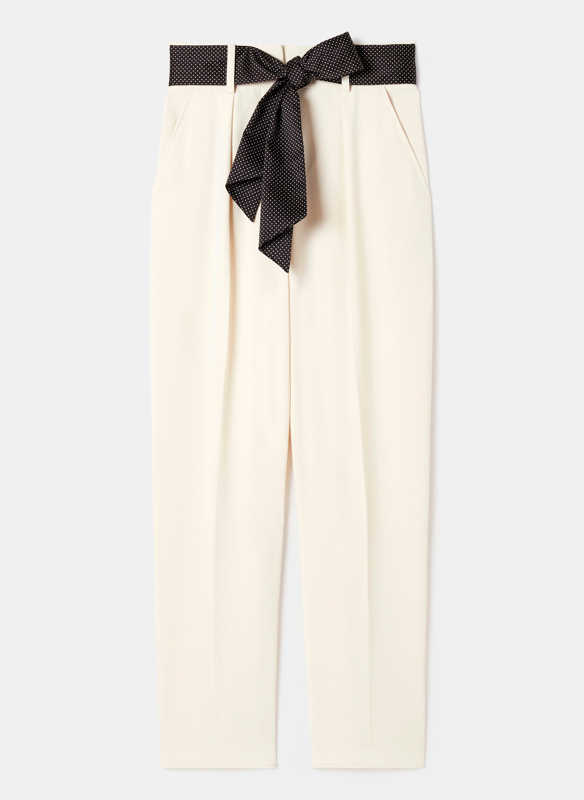 Pantalon paga TARA JARMON Blanc