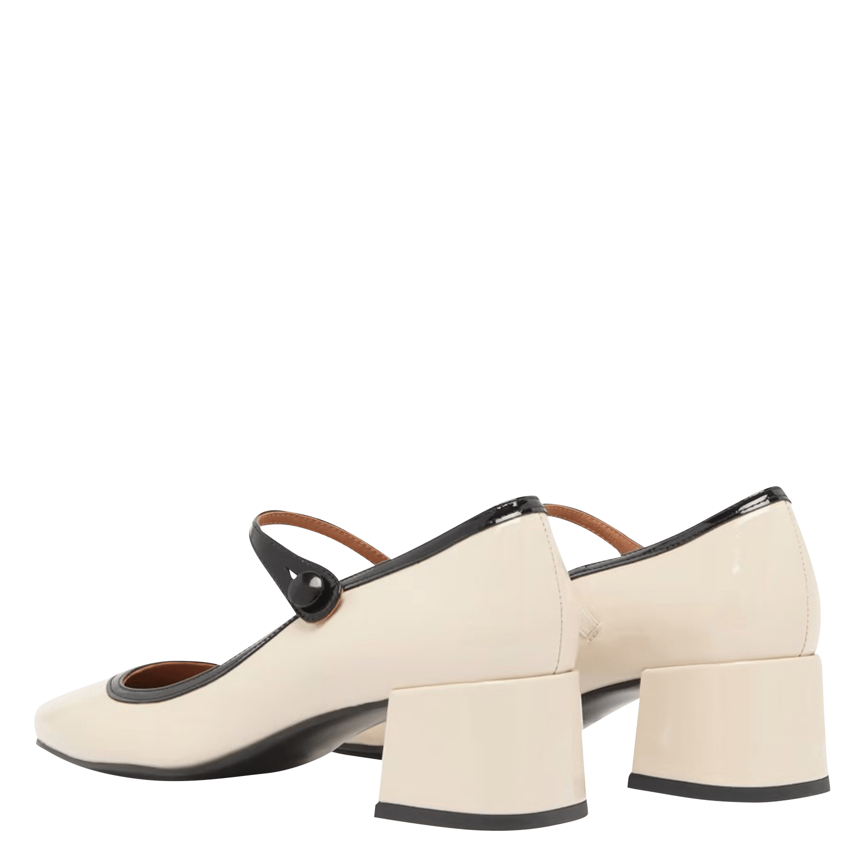 Escarpins en cuir vernis Donzai JONAK Blanc