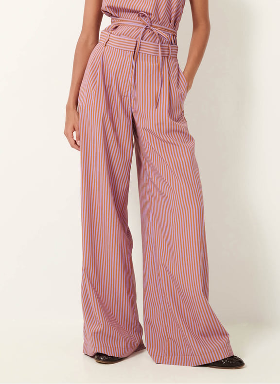 Pantalon large taille haute provencia Multicolore by SESSUN SESSUN Pantalon large taille haute provencia Multicolore