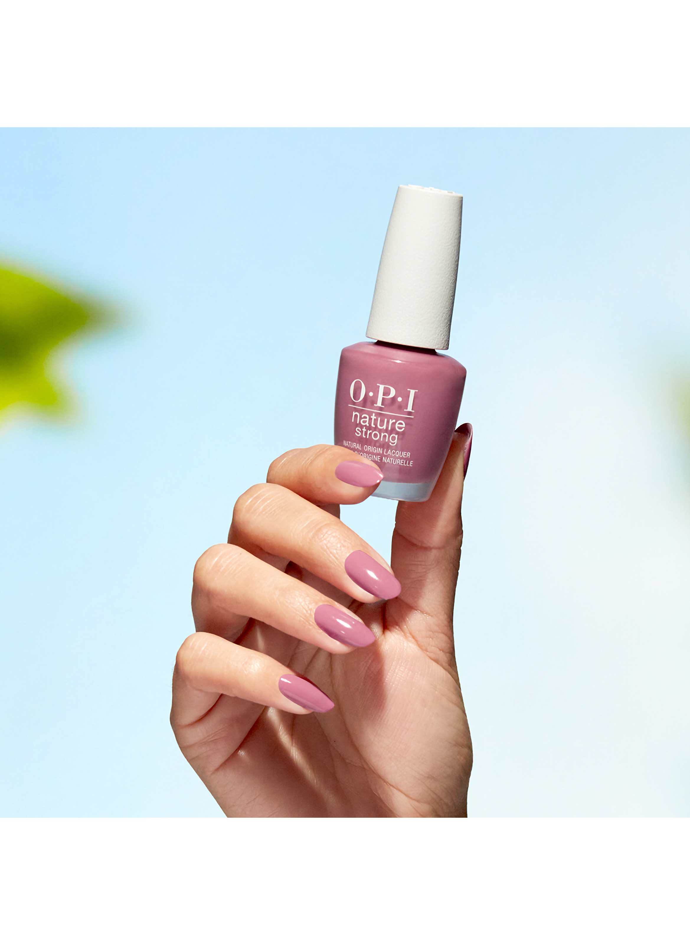 Knowledge is Flower - Nature Strong - Vegan Nail Polish OPI Rose