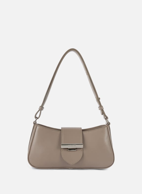 Petit sac besace - paris ily Gris by LANCASTER LANCASTER Petit sac besace - paris ily Gris