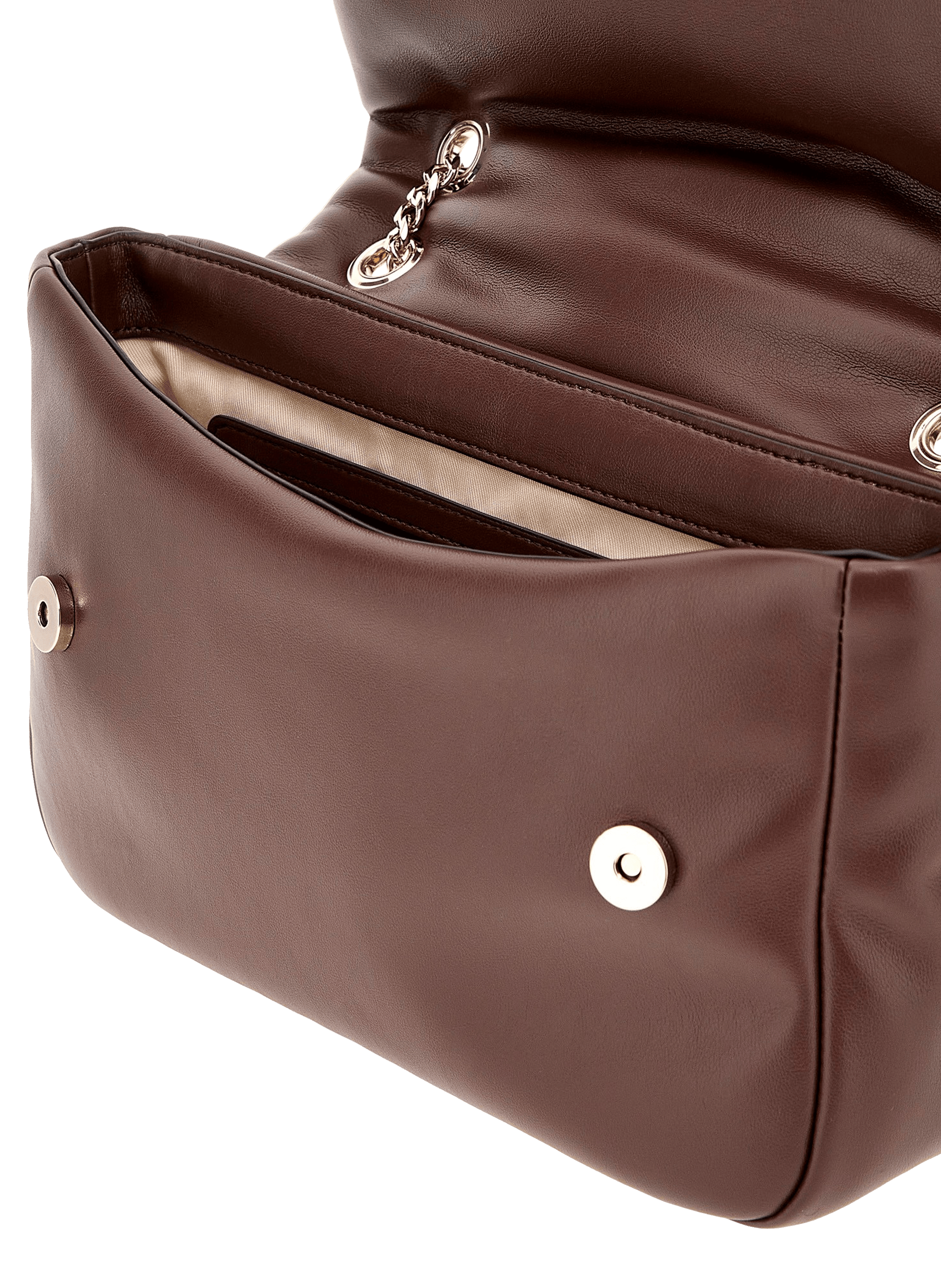 Mini handbag Sunetra GUESS Brown