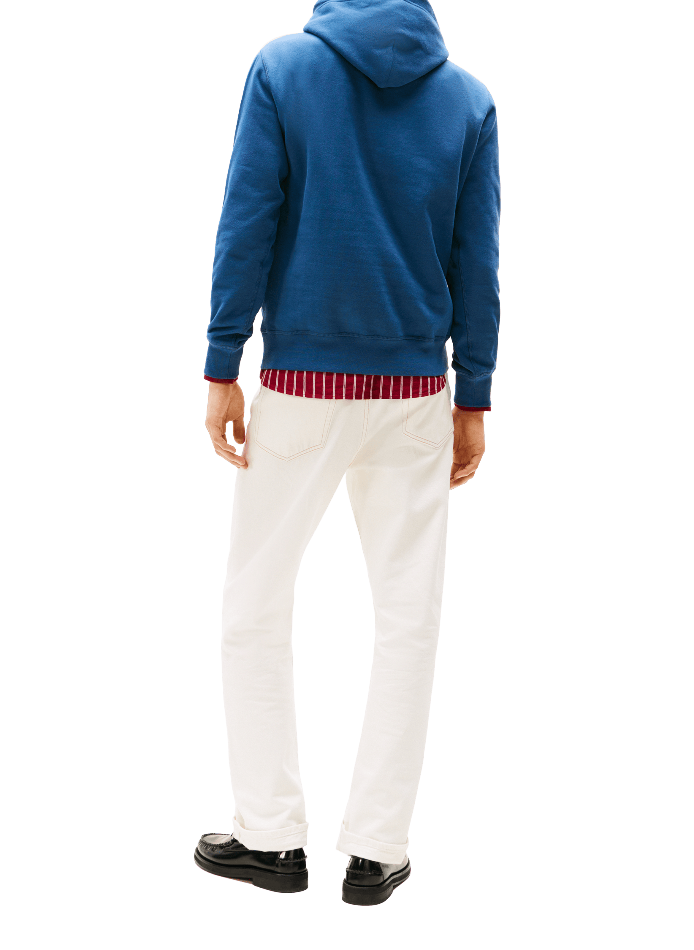 Fleece hoodie TOMMY HILFIGER Blue