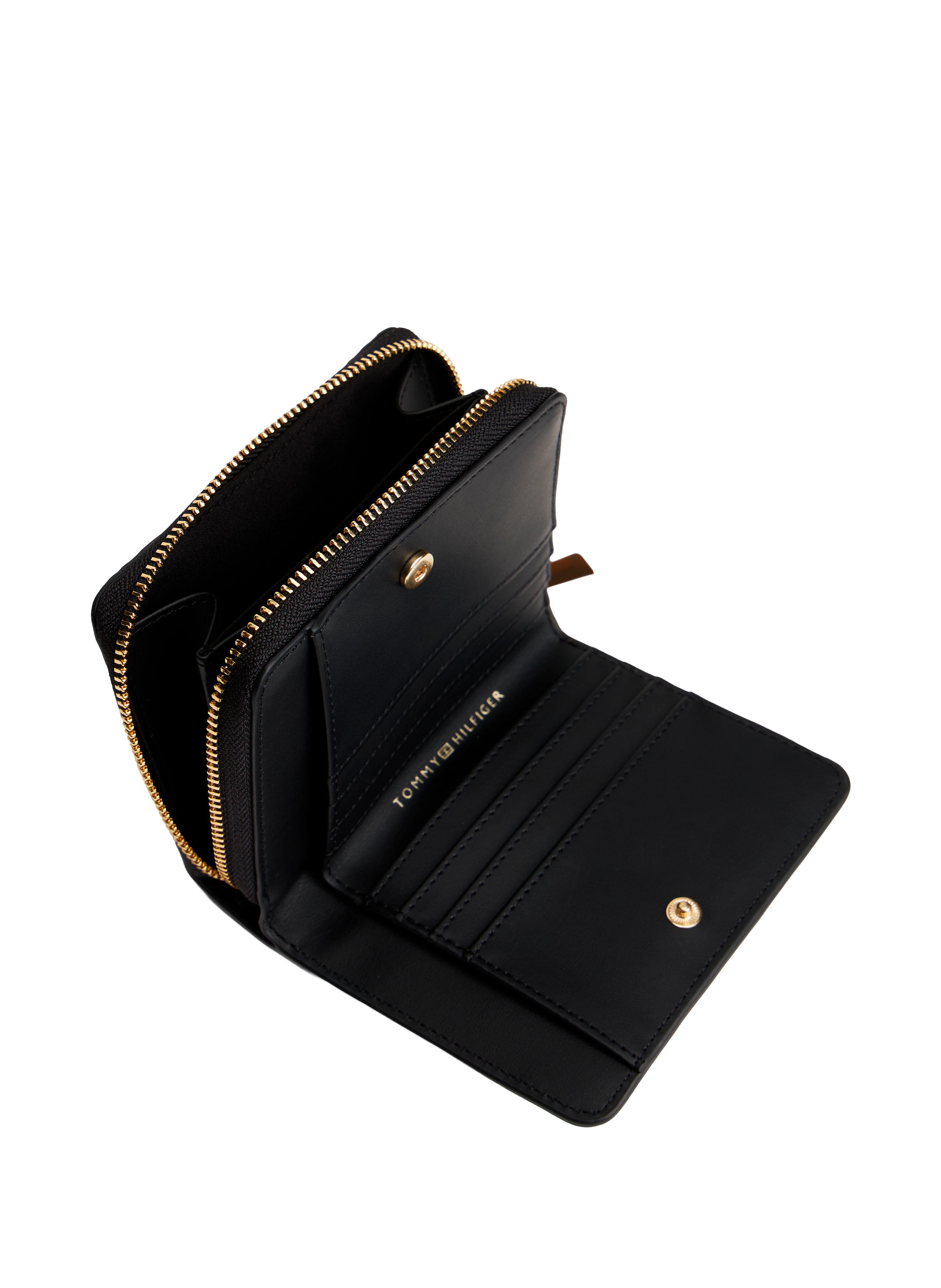 Portefeuille texturé TOMMY HILFIGER Noir