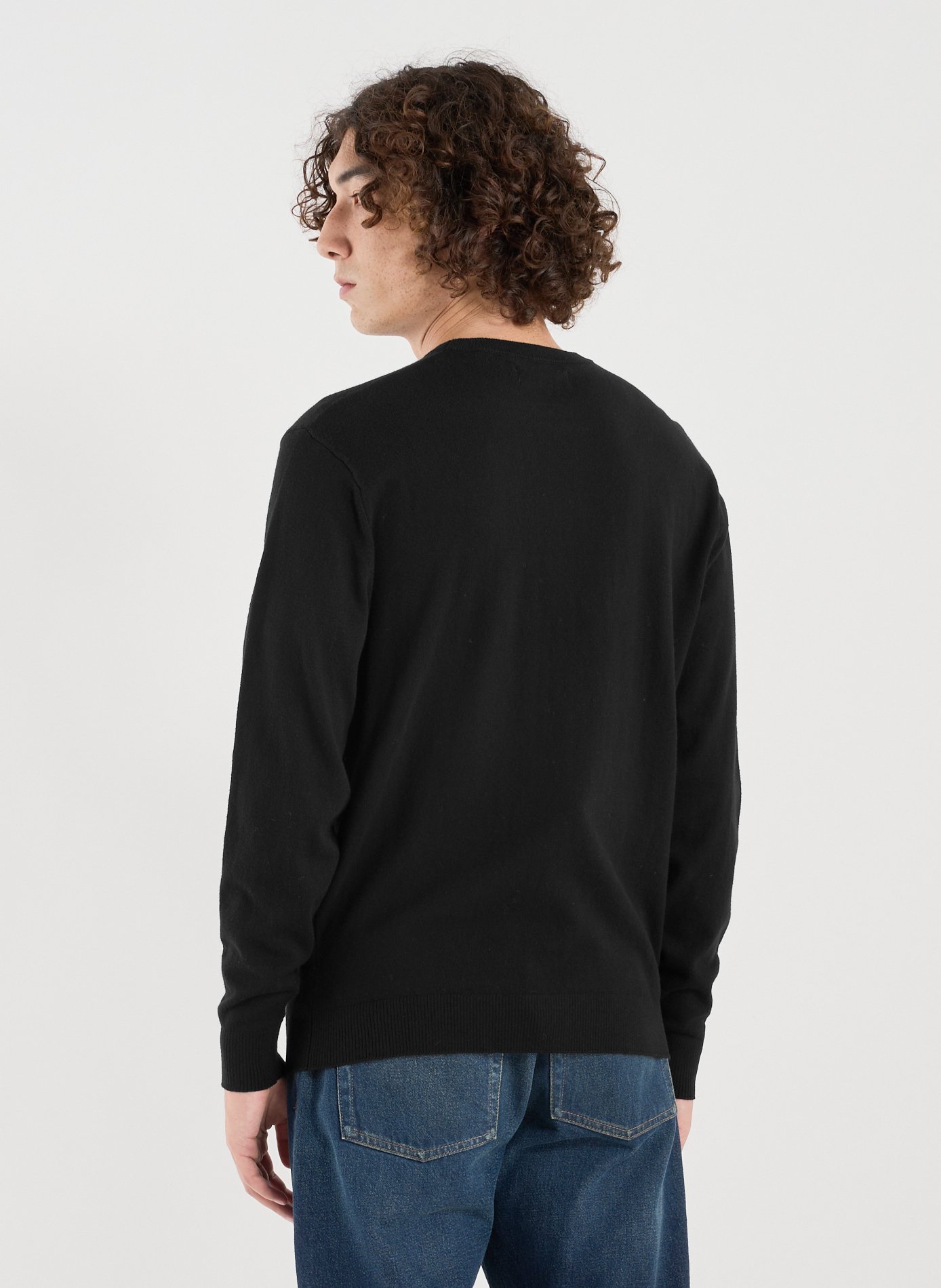 Pull en coton et cachemire  REPLAY Noir