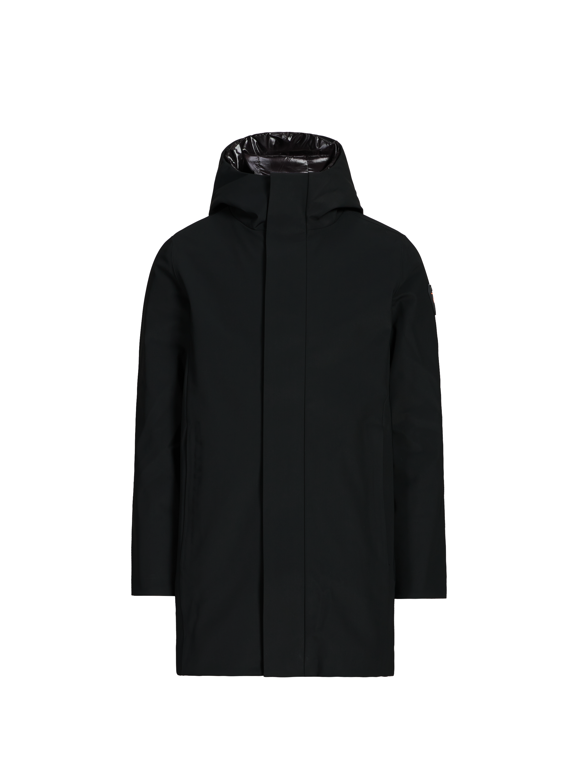 Parka technique mi longue à capuche GERTRUDE ET GASTON Bleu