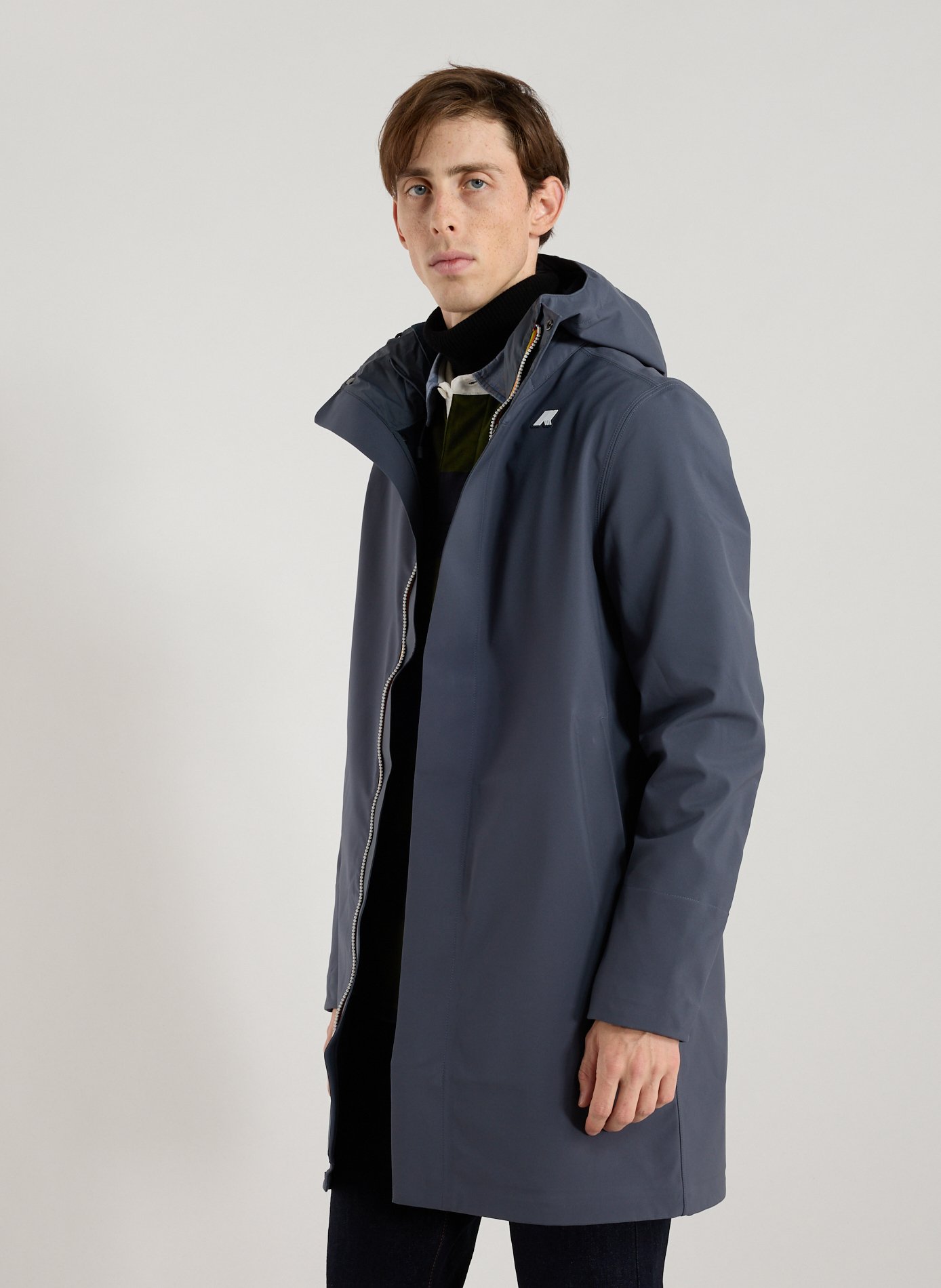 K-WAY Mid-length jacket Blue