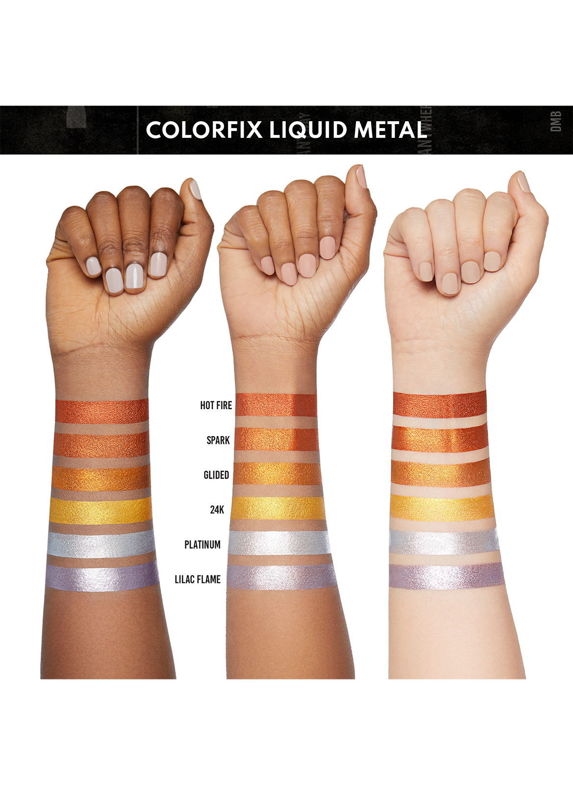 Colorfix Liquid Metals DANESSA MYRICKS Lilac flame