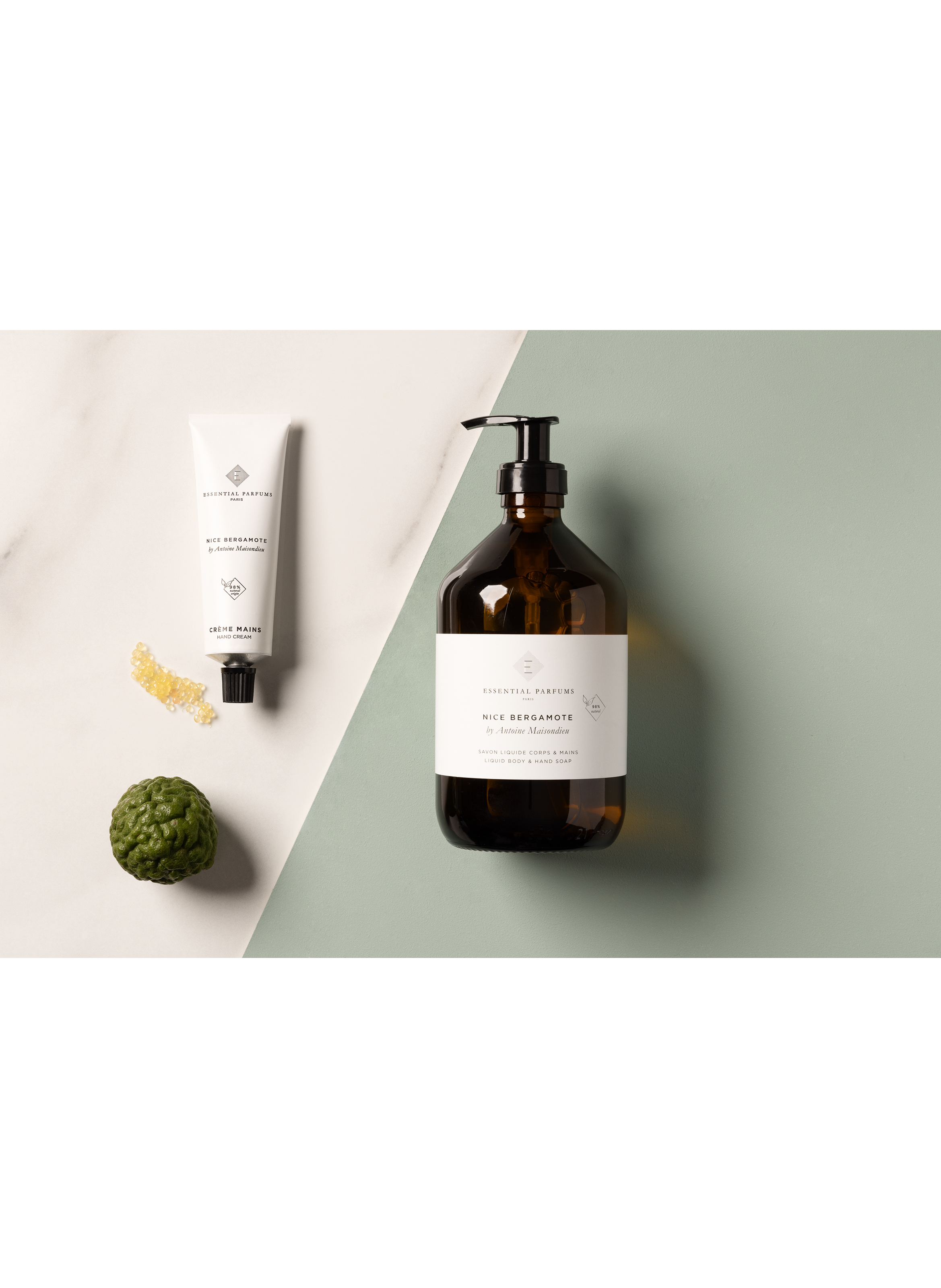 Nice Bergamot by Antoine Maisondieu liquid soap ESSENTIAL PARFUMS No color