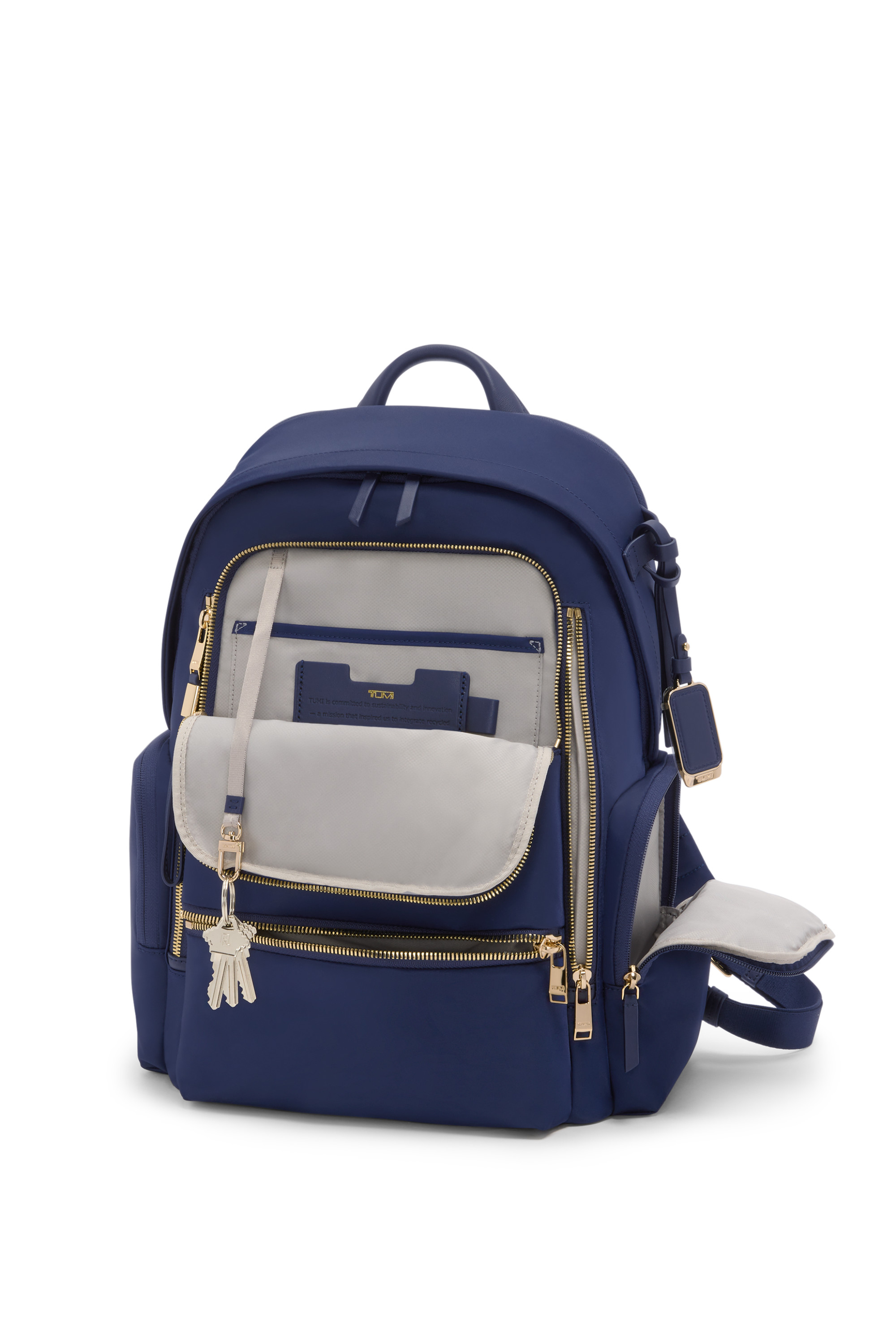 Voyageur sac à dos taille s TUMI Bleu