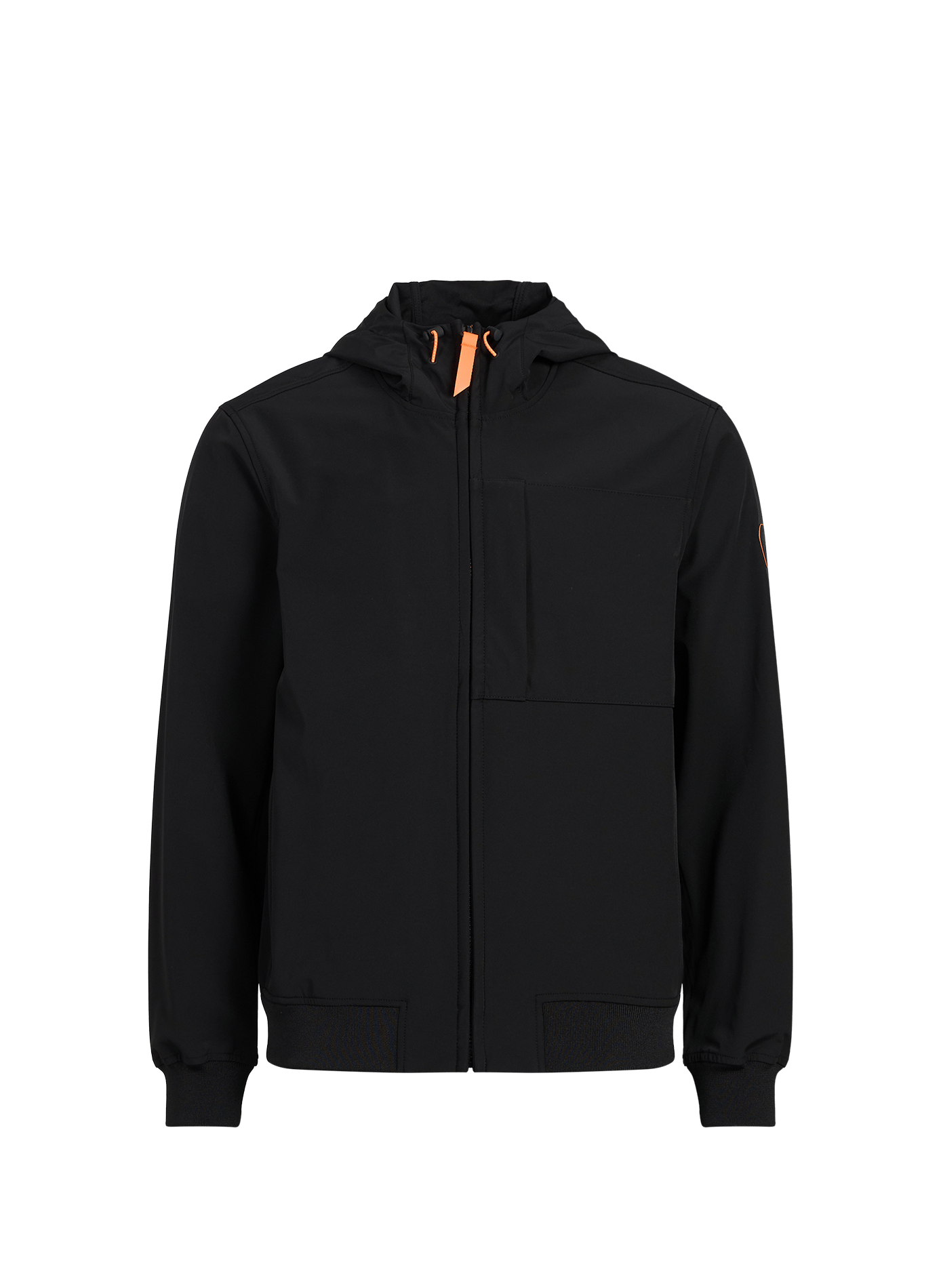 Ronaldo technical hooded jacket GERTRUDE ET GASTON Black