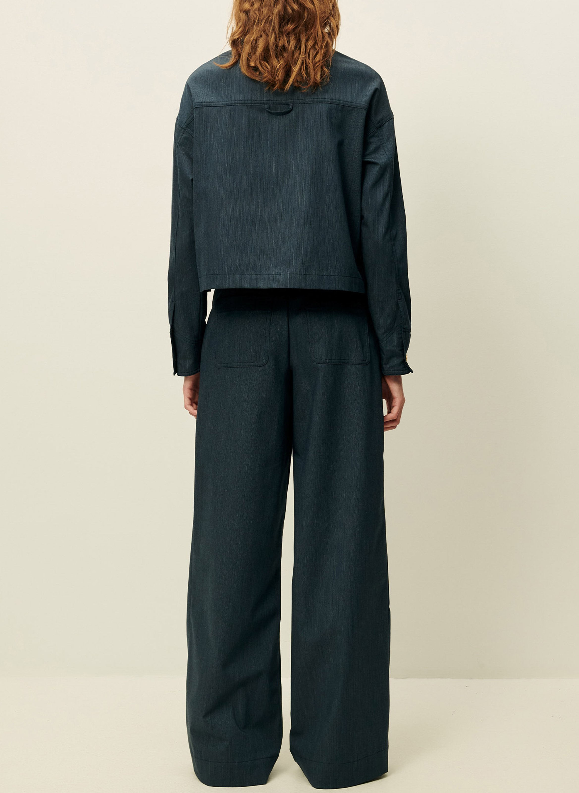 Pantalon large manhatti SESSUN Bleu