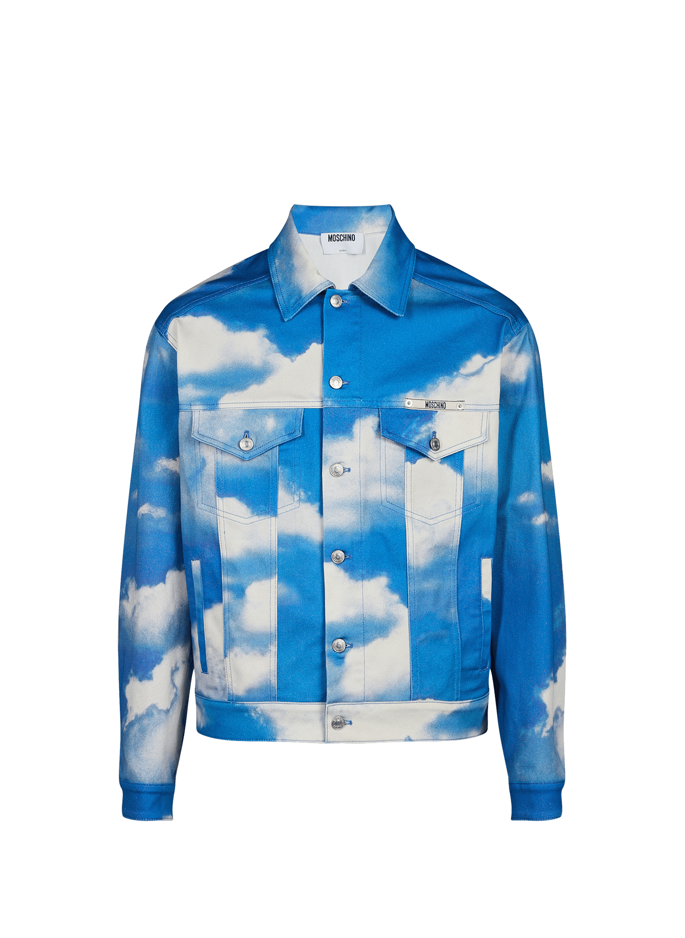 Veste à imprimé nuage en coton mélangé  MOSCHINO Multicolore