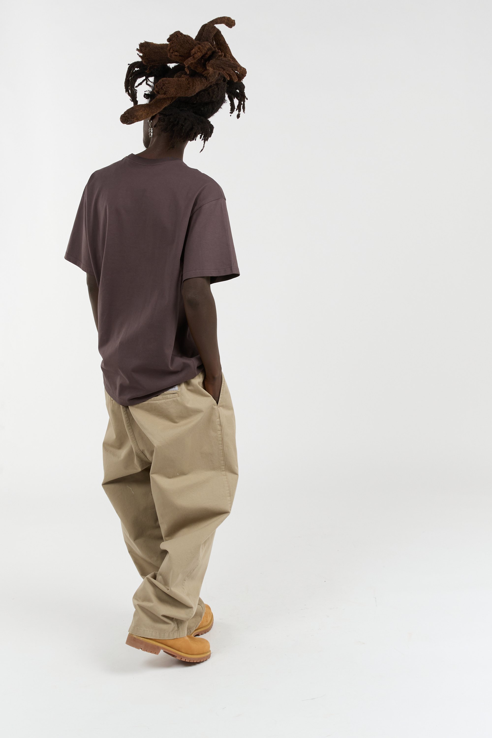 T-shirt chase CARHARTT WIP Marron