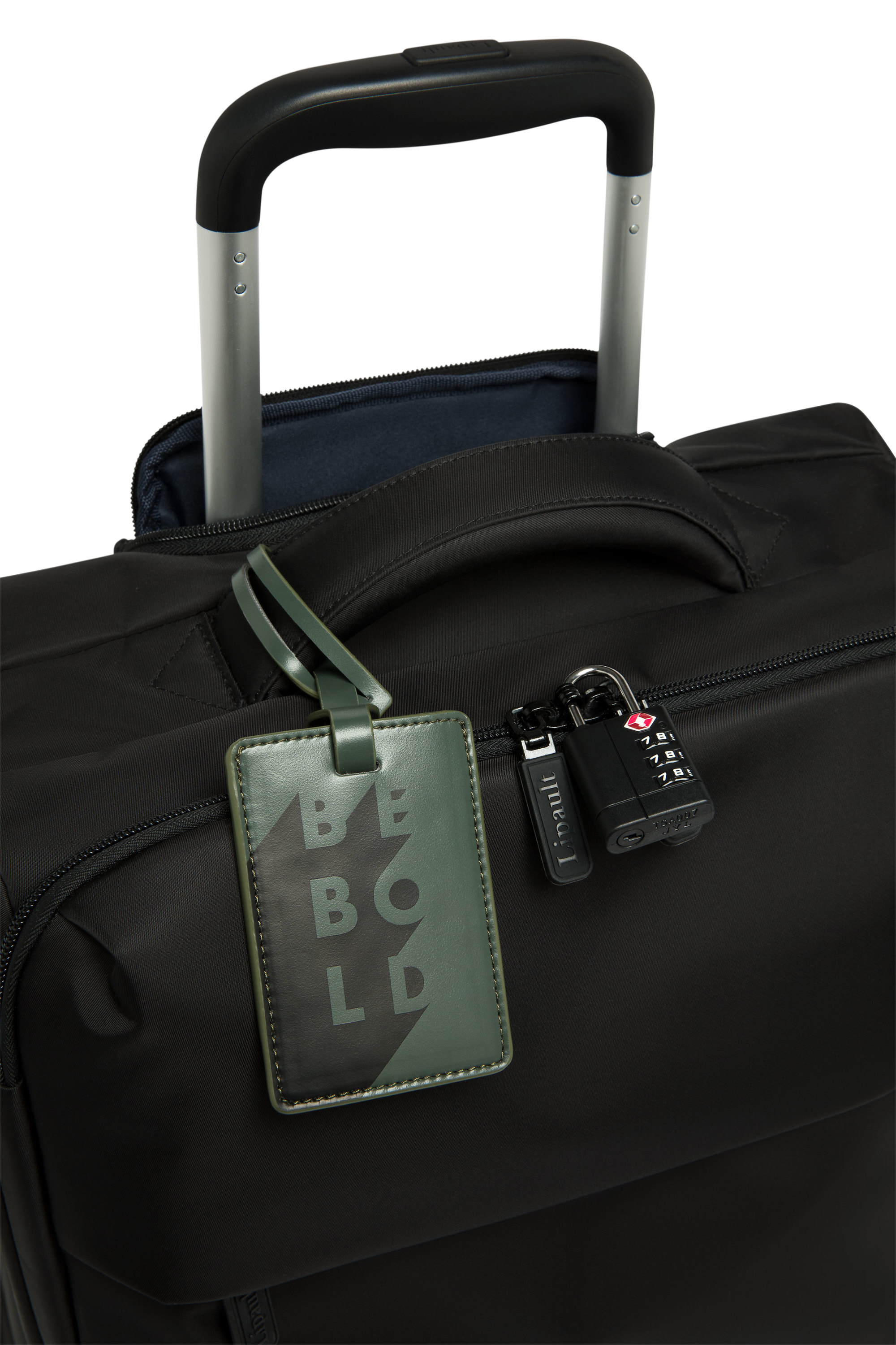 Étiquette bagages taille s LIPAULT PARIS Kaki