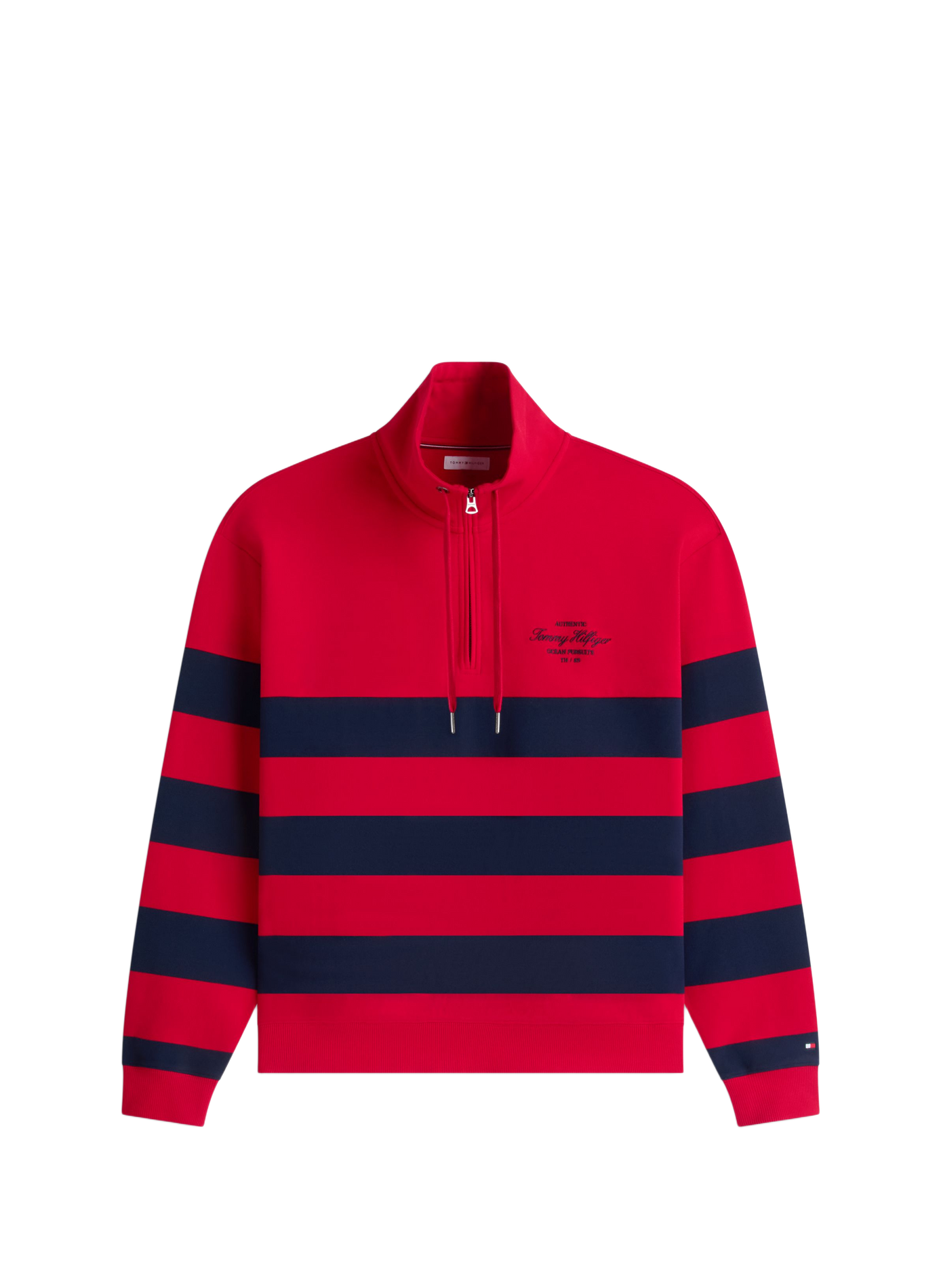 Striped polo shirt TOMMY HILFIGER Red