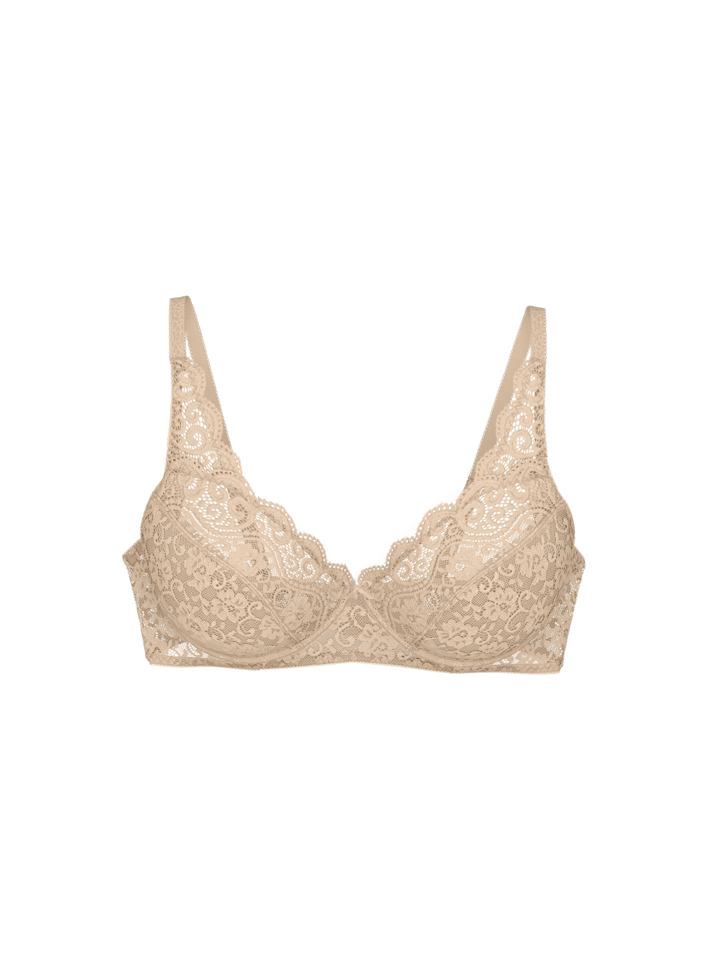 Lace Amourette wire-free bra  Chair