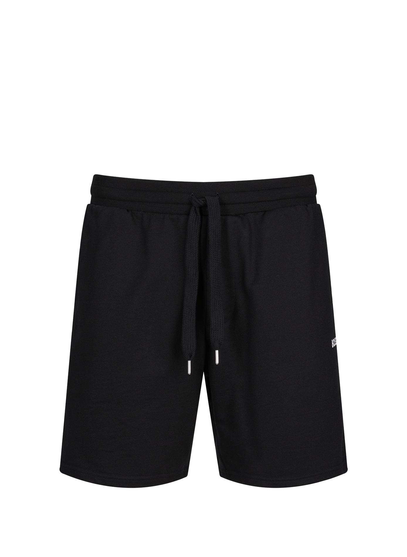 Short a rayas de algodón. BOSS Negro