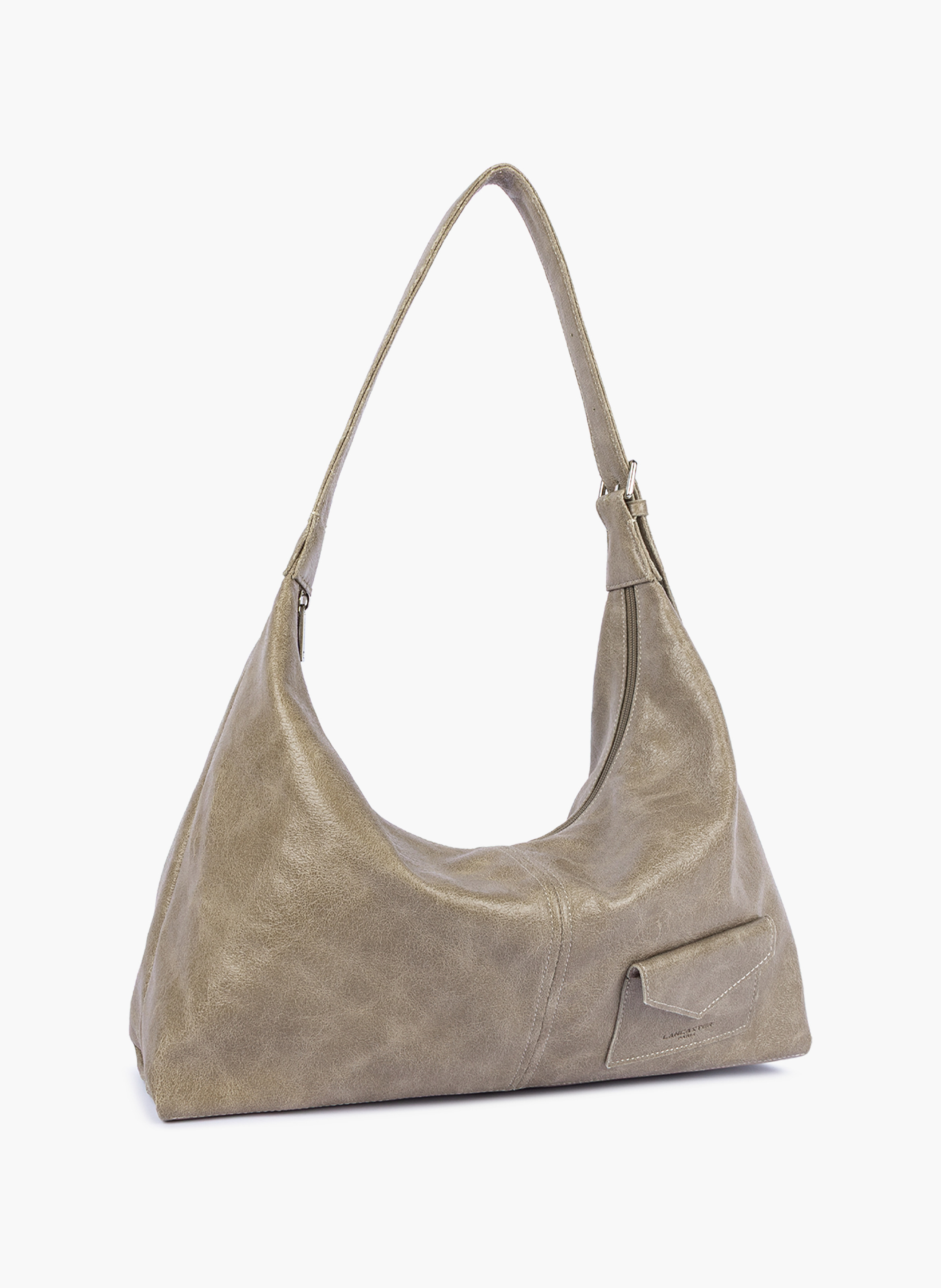 Grand sac hobo - rétro kba LANCASTER Gris