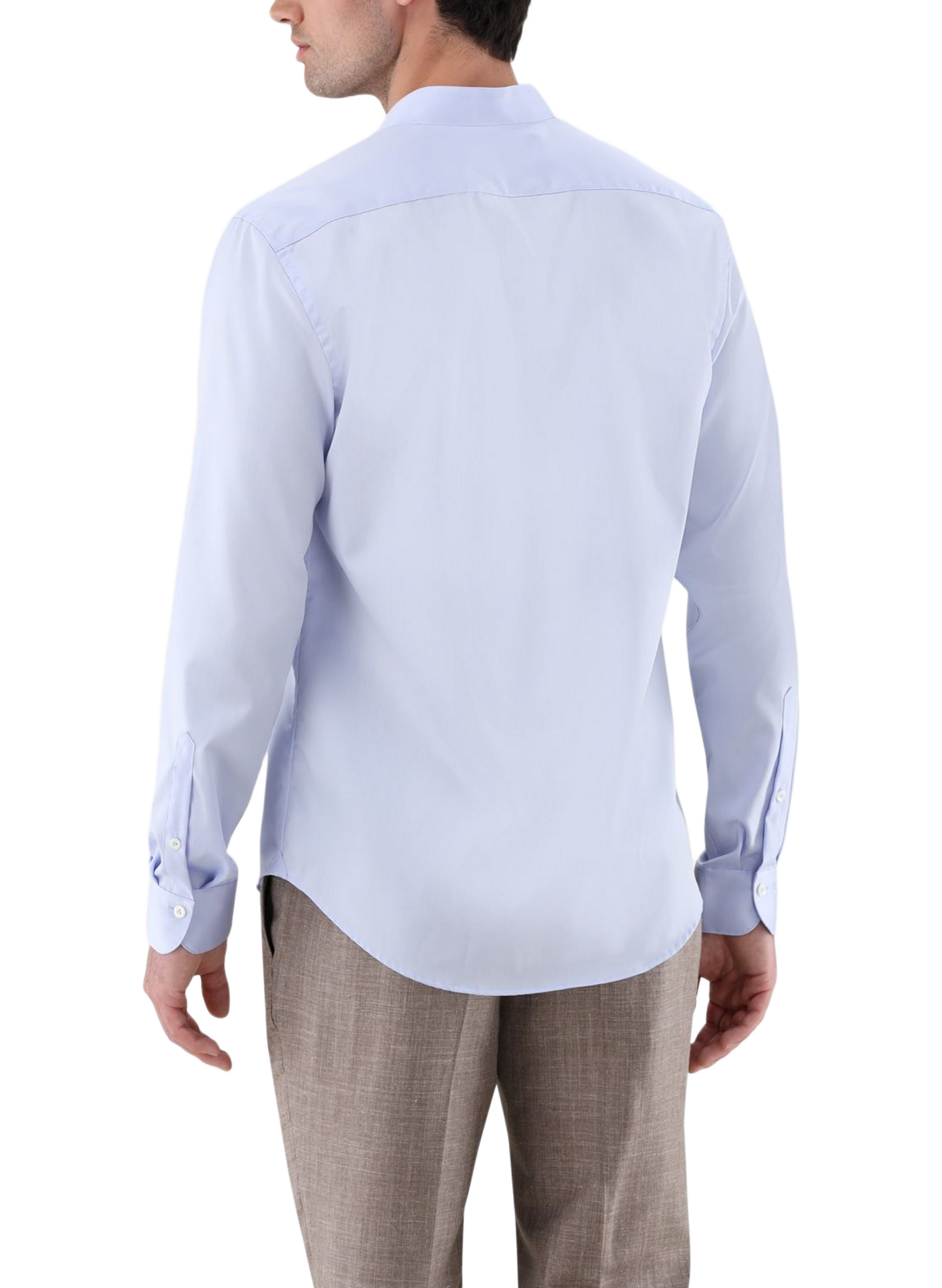 Slim-fit cotton shirt VAN LAACK Blue