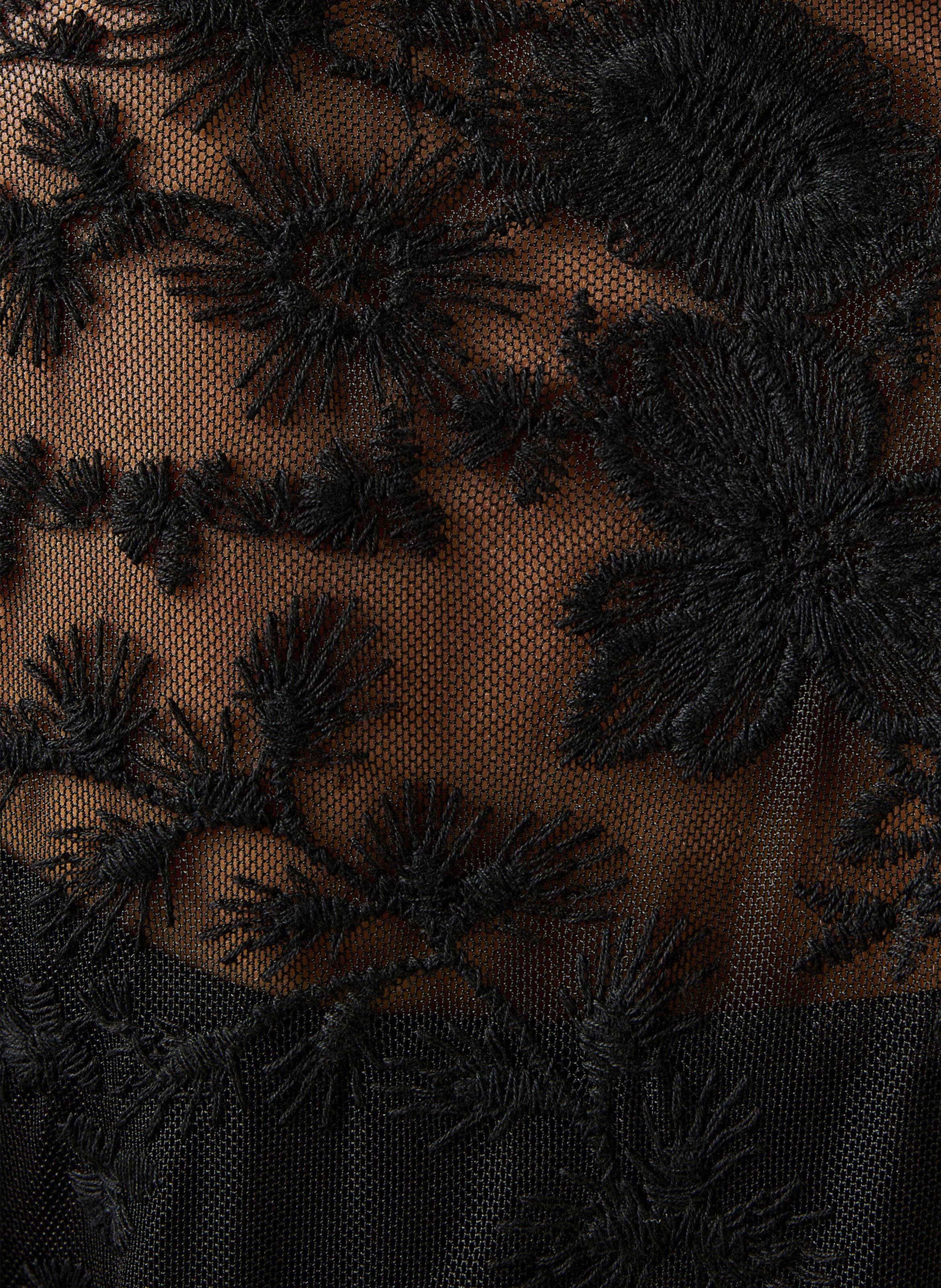Rechte kanten blouse LA FEE MARABOUTEE Zwart
