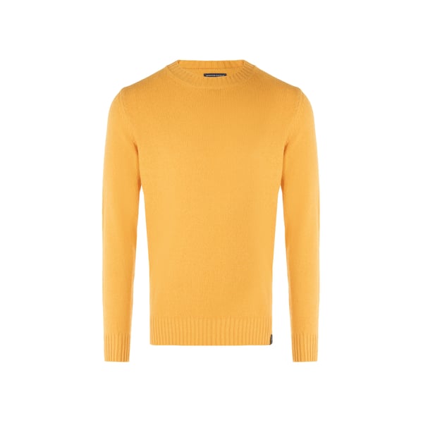 Pull en laine et polyamide recyclé