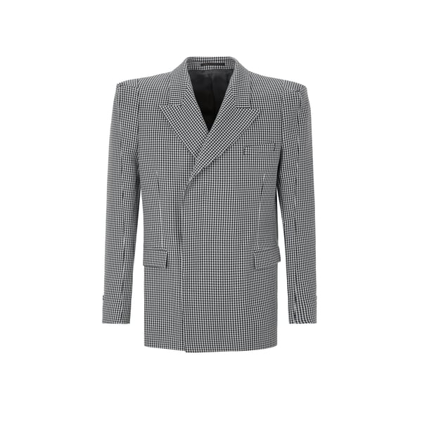 Veste pied de poule en coton