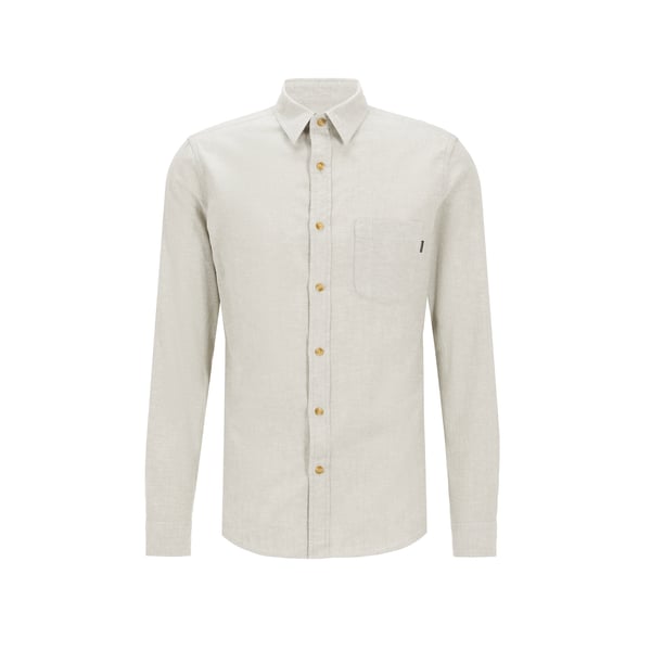 Chemise en coton et lin