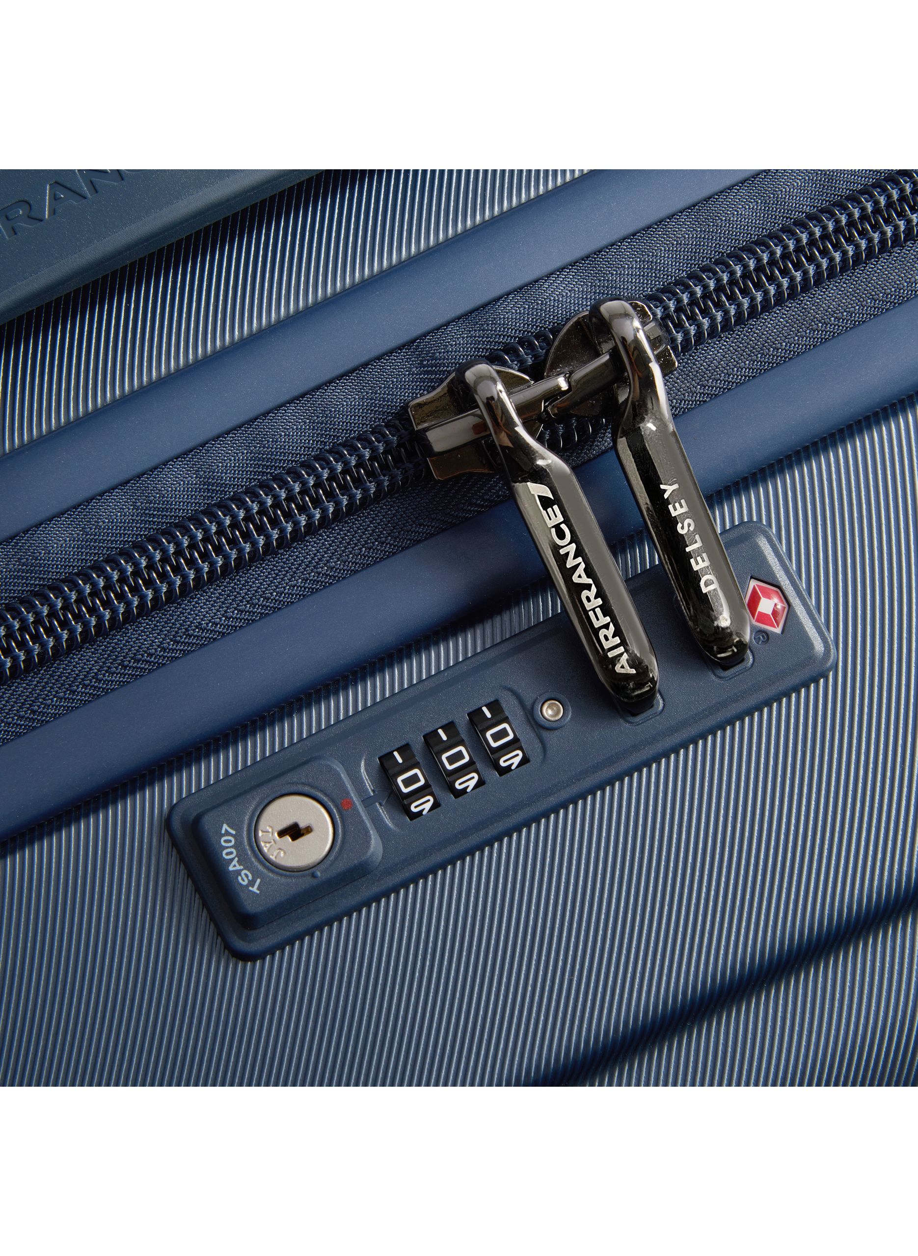 Valise soute rigide taille l - allure DELSEY PARIS Bleu