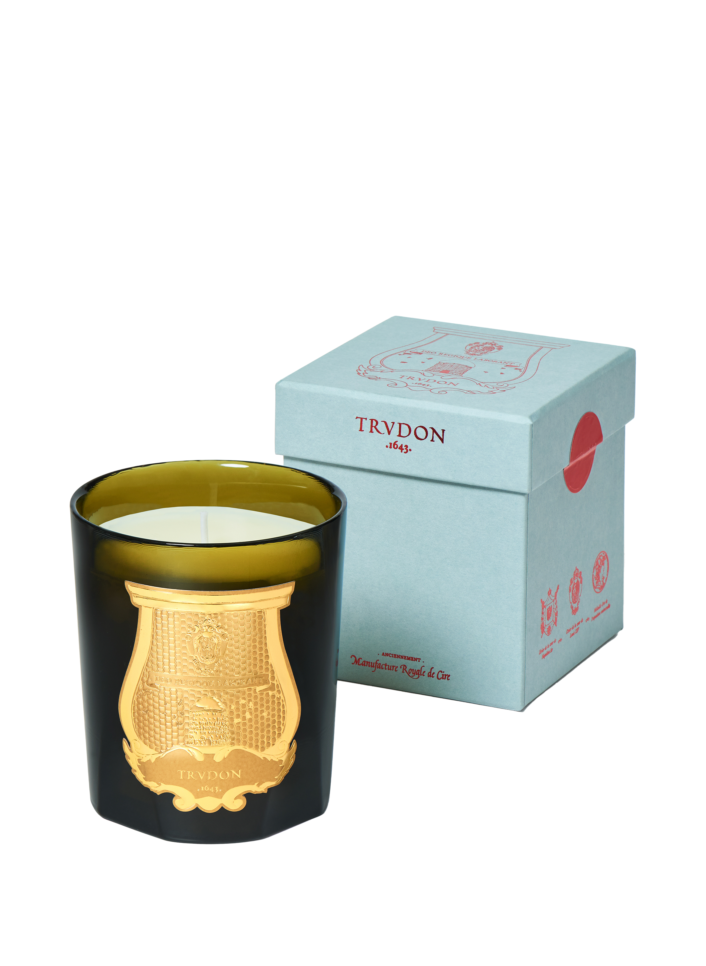 Cyrnos Scented Candle (Mediterranean aromas) 270 g (9.5 oz) TRUDON Vert