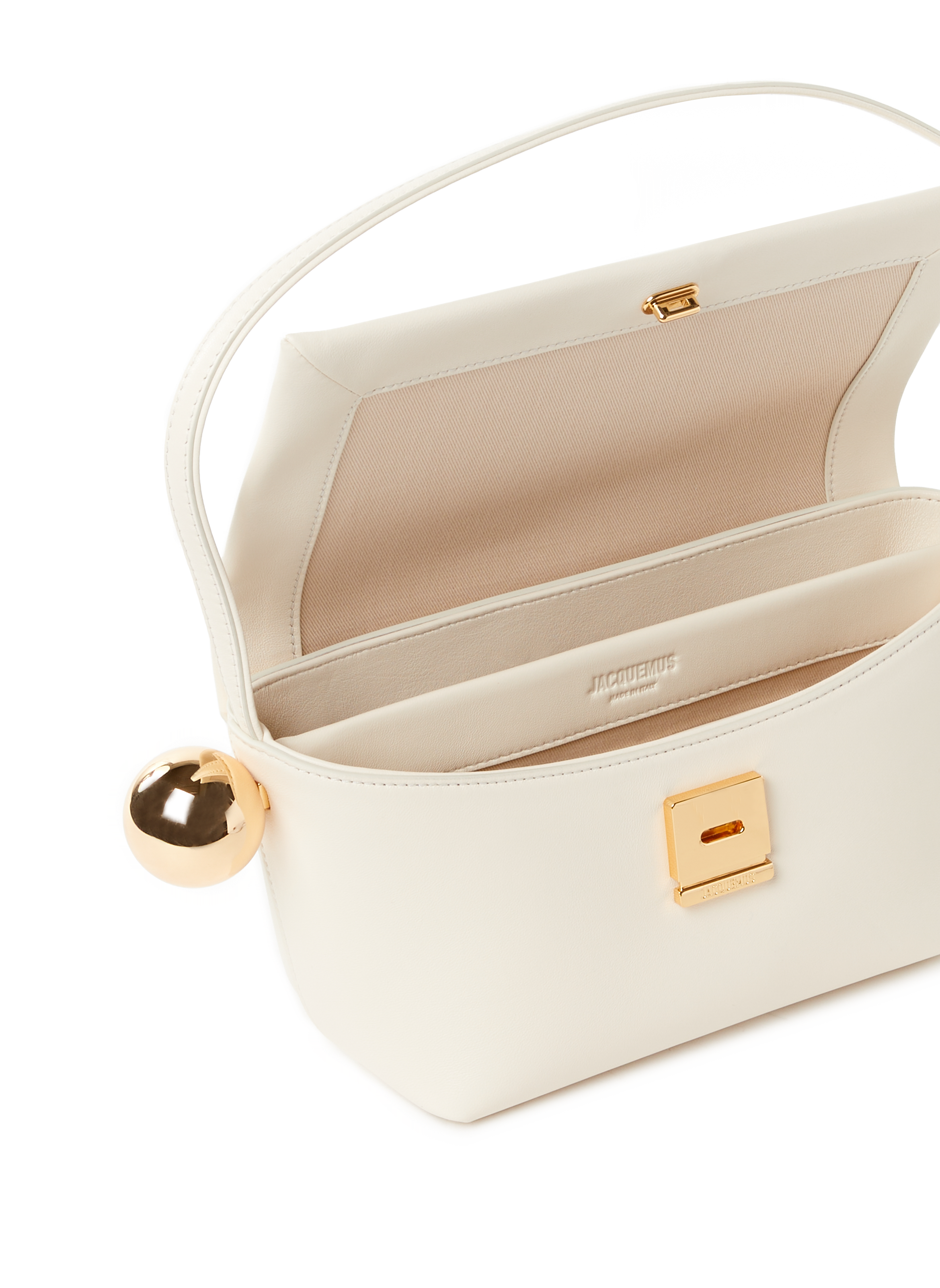 Square Round Bag JACQUEMUS Beige