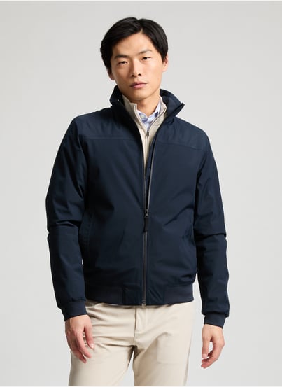 Fitted jacket with high collar DIDRIKSONS Fitted jacket with high collar DIDRIKSONS