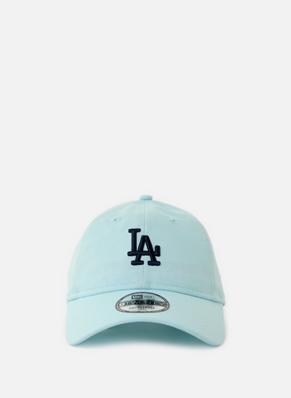 Linen-blend baseball cap Blue by NEW ERA NEW ERA Linen-blend baseball cap Blue