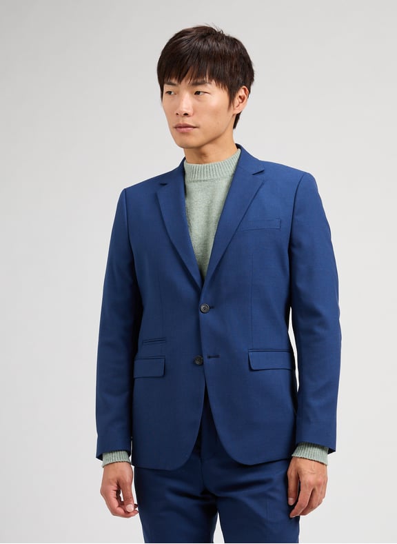 Slim multi-pocket blazer Blue by SELECTED SELECTED Slim multi-pocket blazer Blue