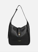 M bucket bag - Top Double  Noir - in - nude