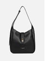 M bucket bag - Top Double | Black by LANCASTER LANCASTER M bucket bag - Top Double | Black