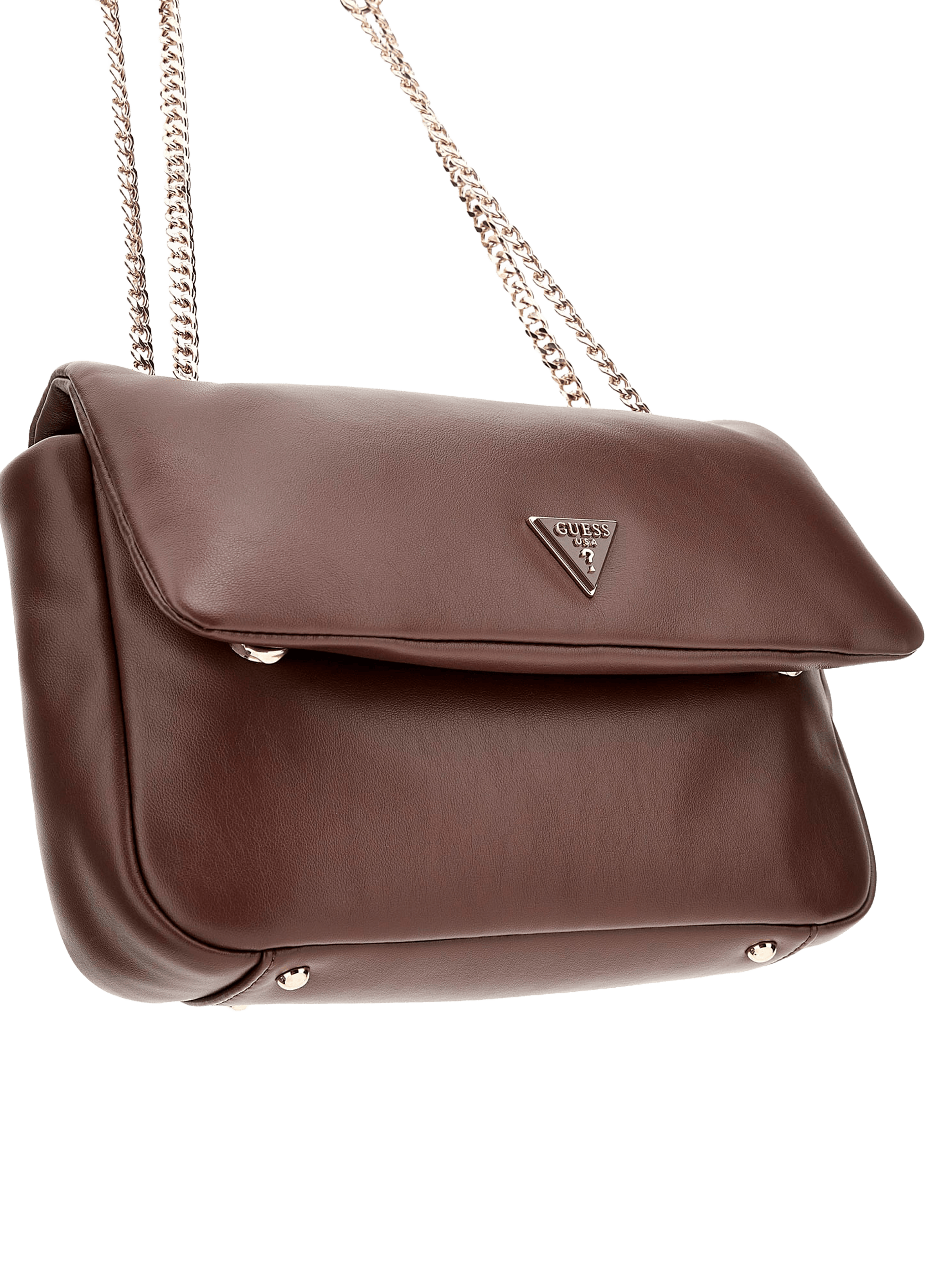 Mini handbag Sunetra GUESS Brown
