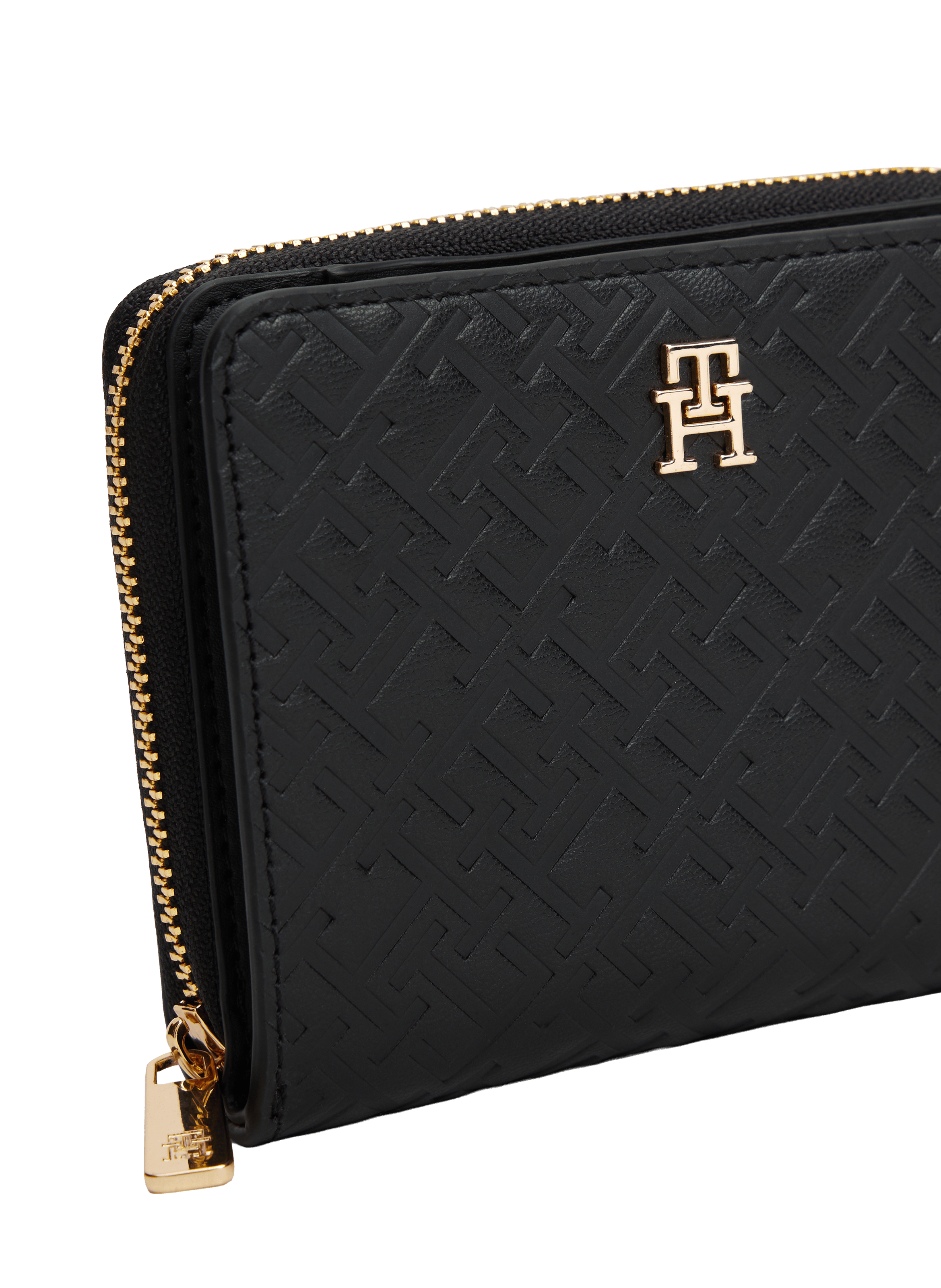 Portefeuille texturé TOMMY HILFIGER Noir