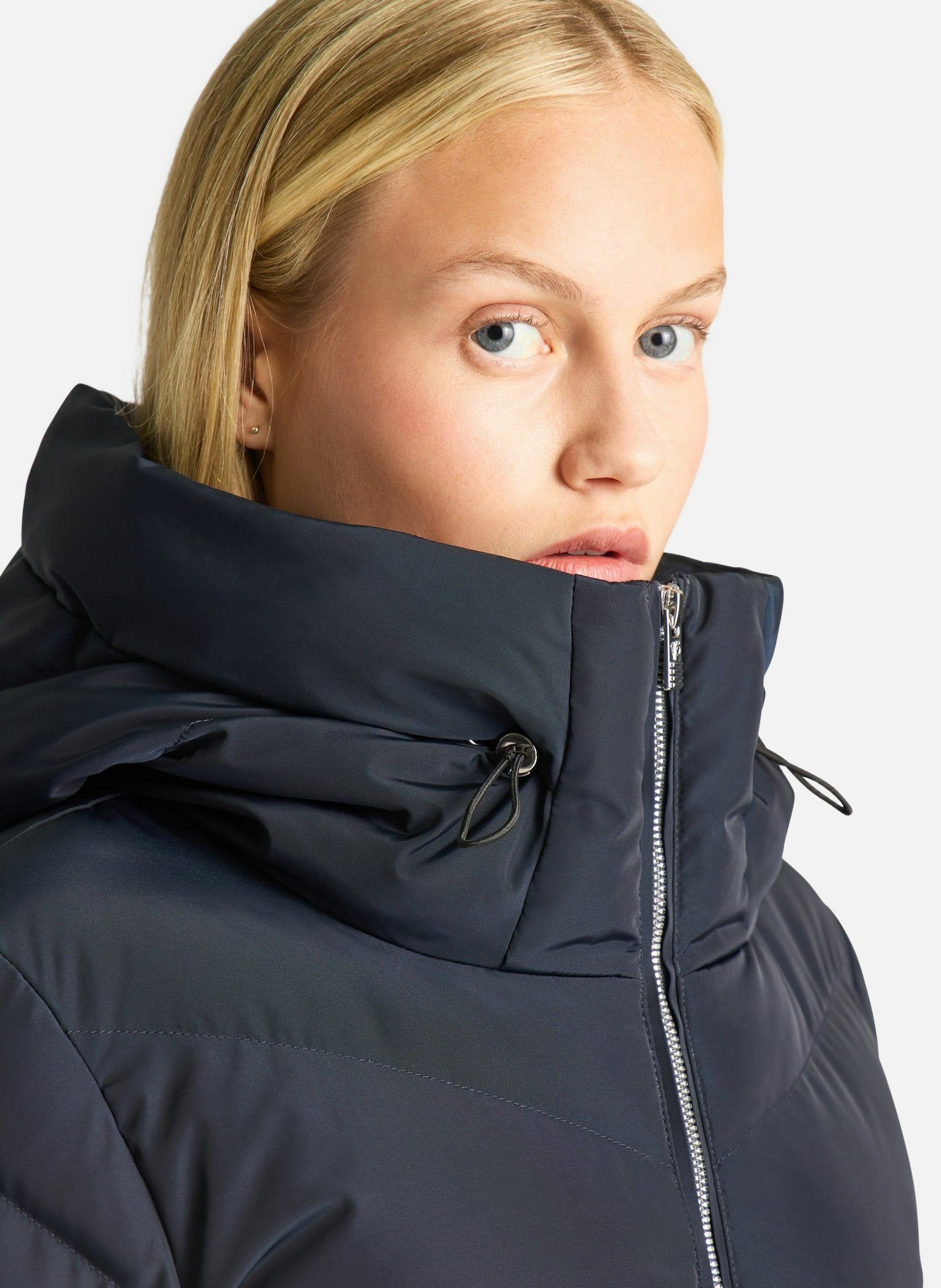 Veste de ski delphine col montant coupe ajustée FUSALP Blanc