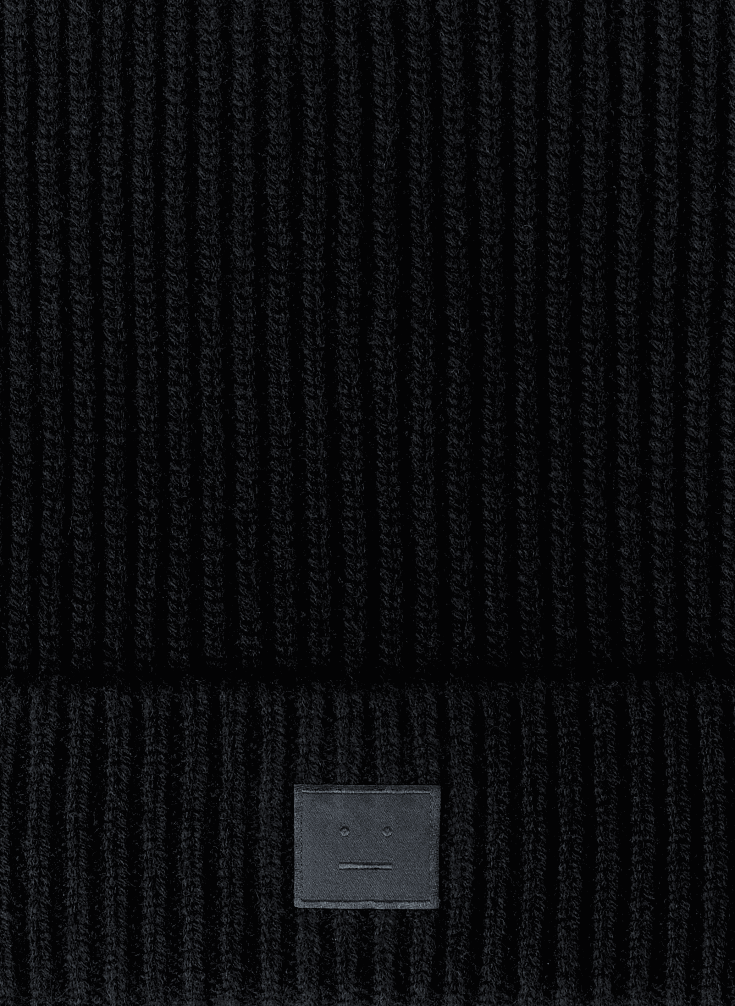 Bonnet en laine ACNE STUDIOS Noir