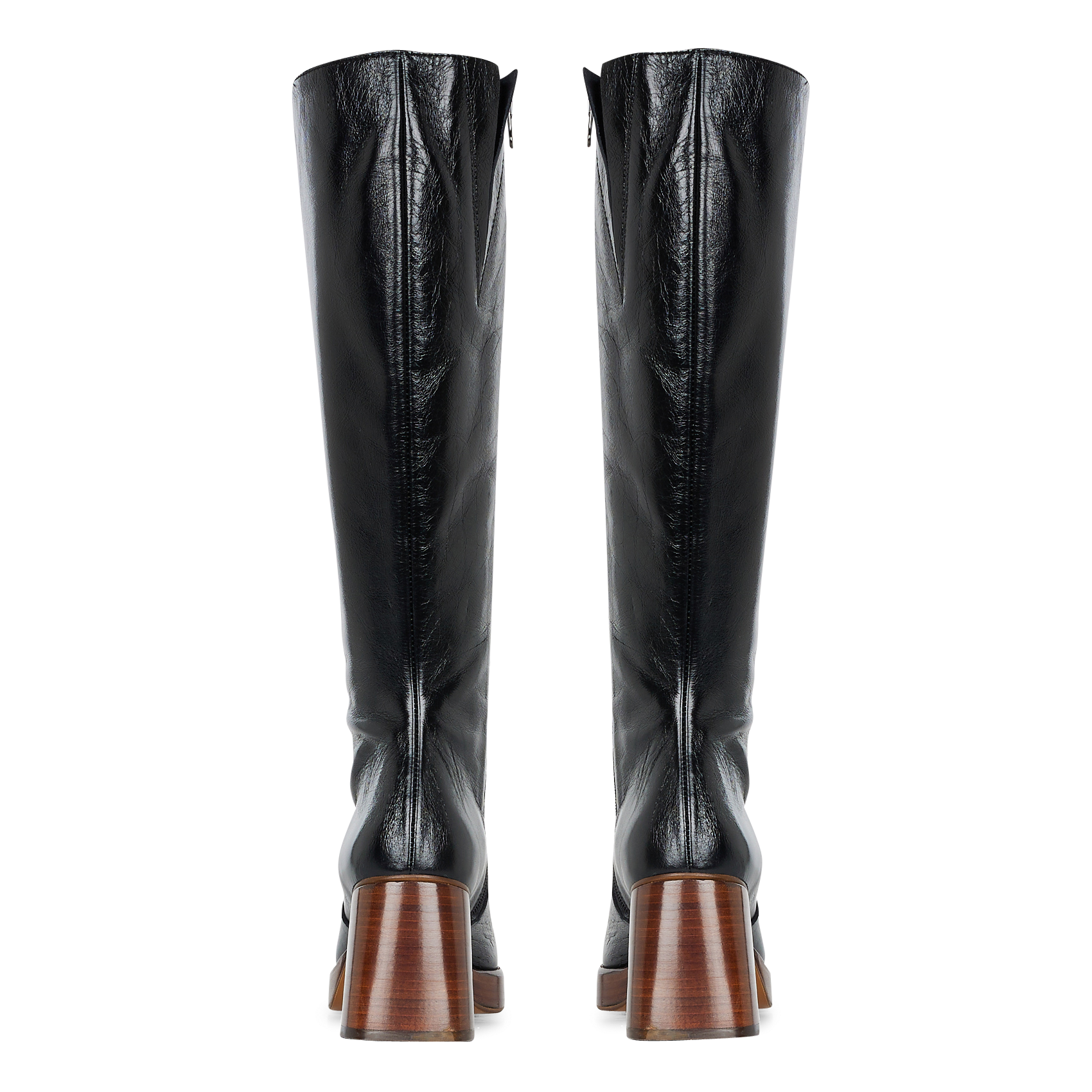 Bottes en cuir betina m JONAK Noir
