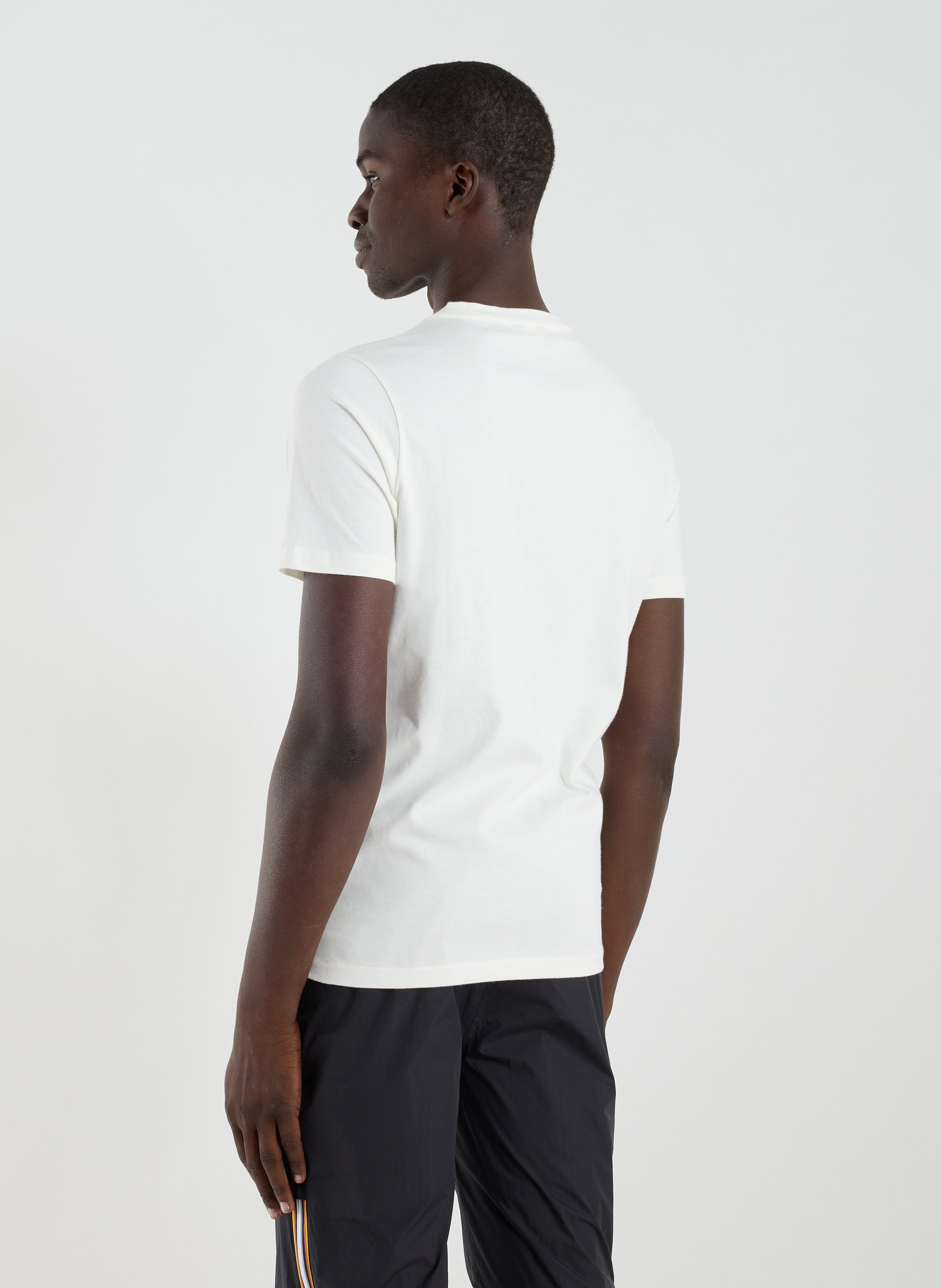 Classic Cotton T-Shirt K-WAY White