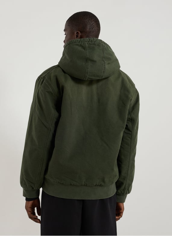 Blouson ample à capuche en coton | Vert by CARHARTT WIP Blouson ample à capuche en coton Vert