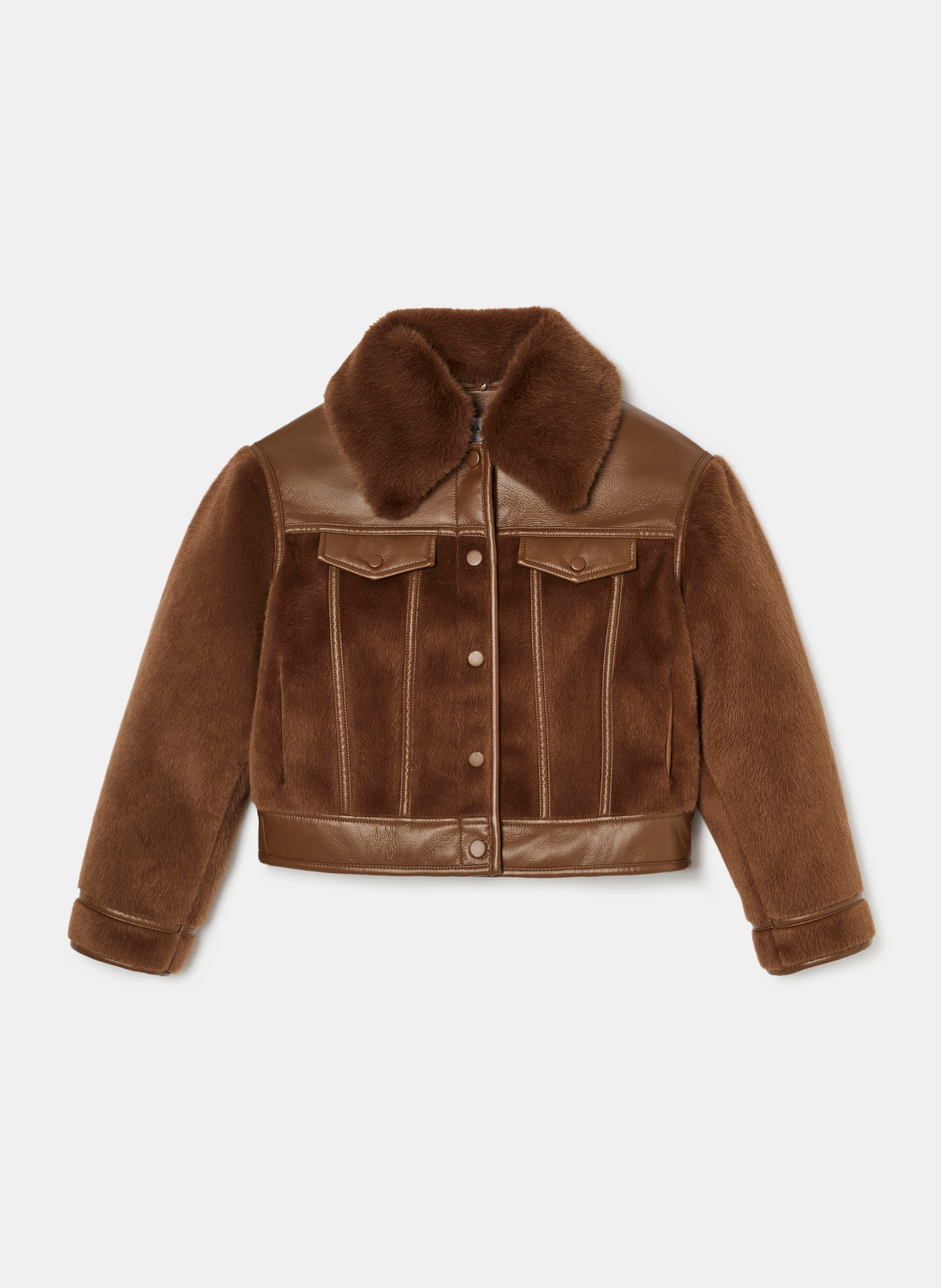 ZAPA Manteau  manzie Marron